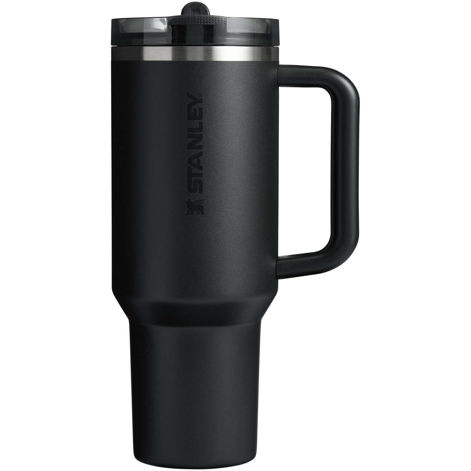 Stanley Quencher® ProTour 1180 ml Thermobecher aus recyceltem Edelstahl mit Flip Strohhalm schwarz