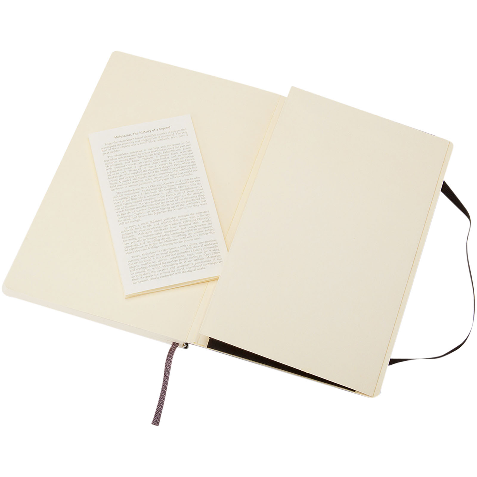 Classic Softcover Notizbuch Taschenformat – blanko schwarz