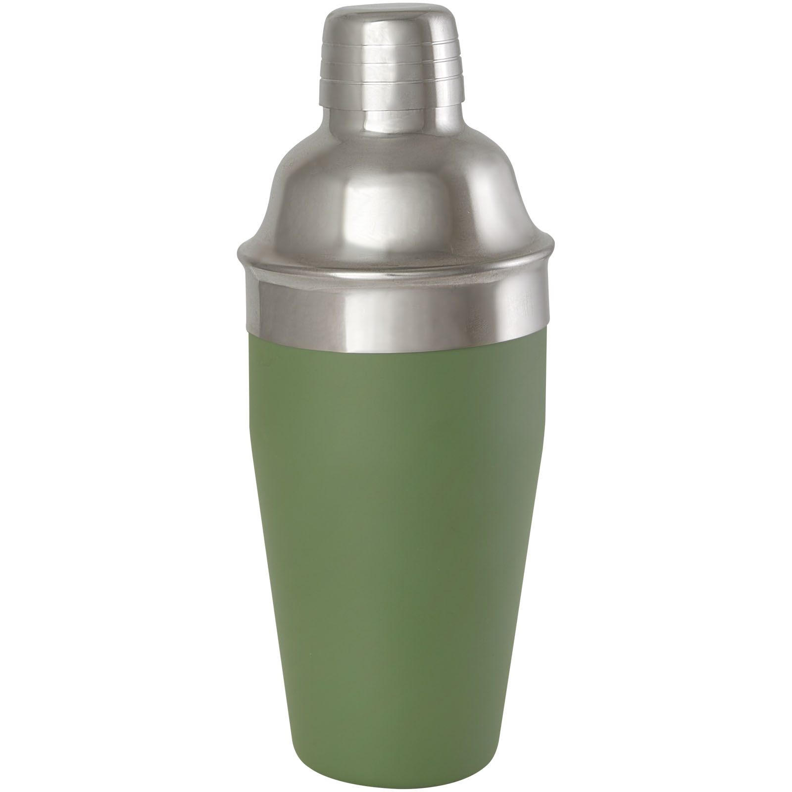 Gaudie Cocktailshaker aus recyceltem Edelstahl heather grün