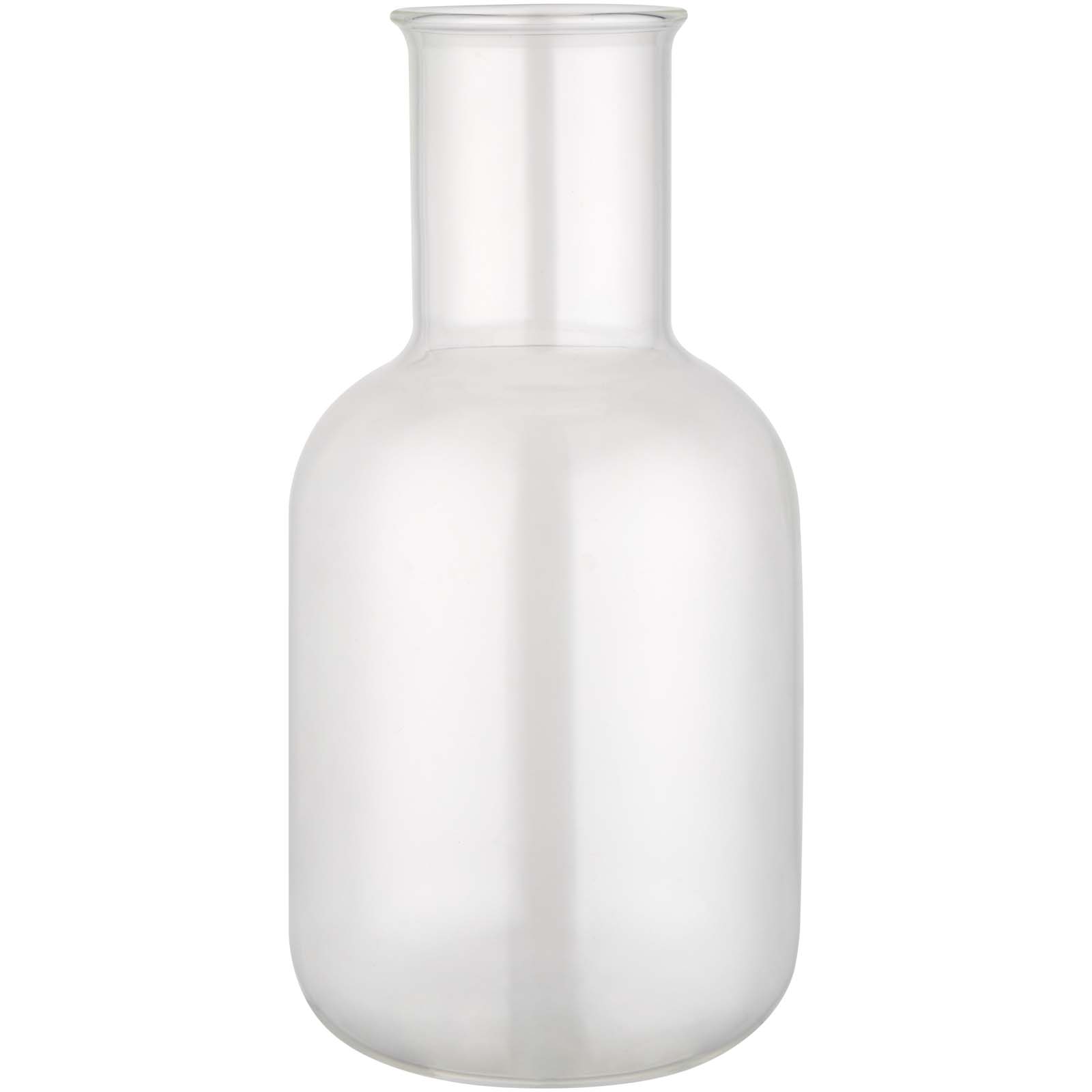 Amelie Set aus Glaskaraffe und Tasse, matt transparent