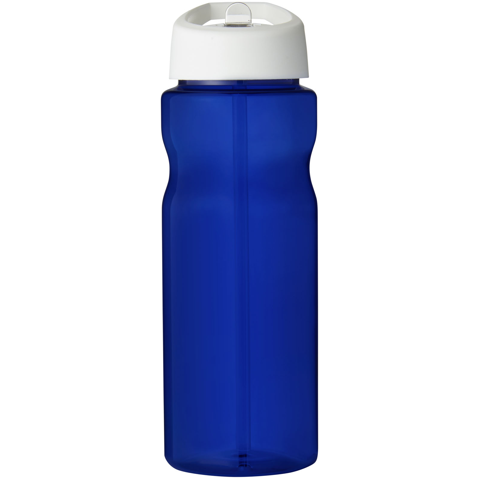 H2O Active® Eco Base 650 ml Sportflasche mit Ausgussdeckel blau, weiss