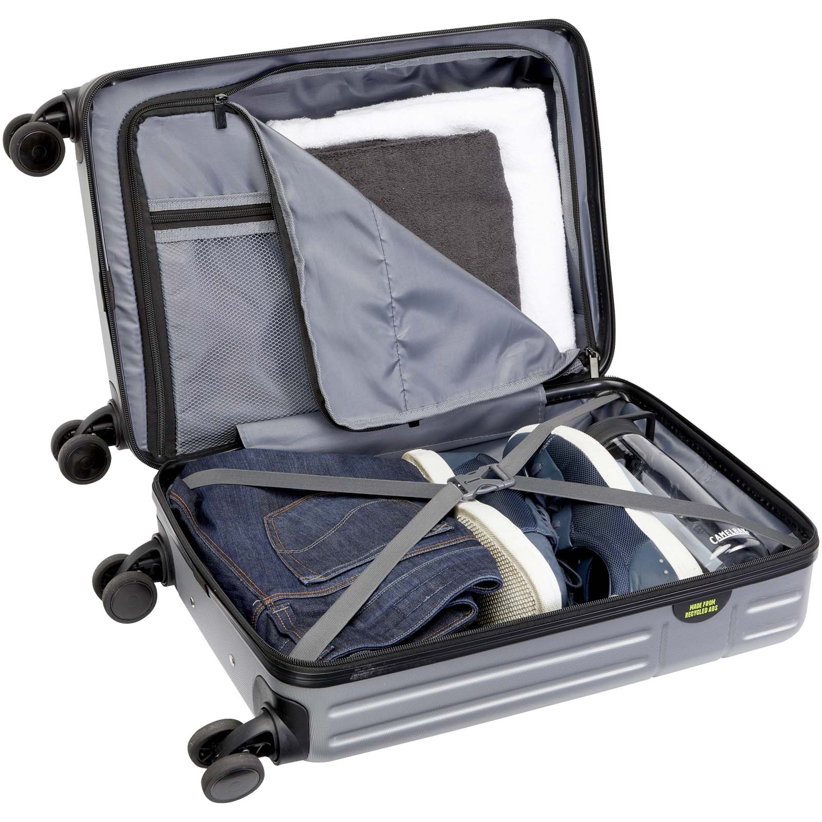 Rover 20" Kabinentrolley GRS Recycelt 40 L silber