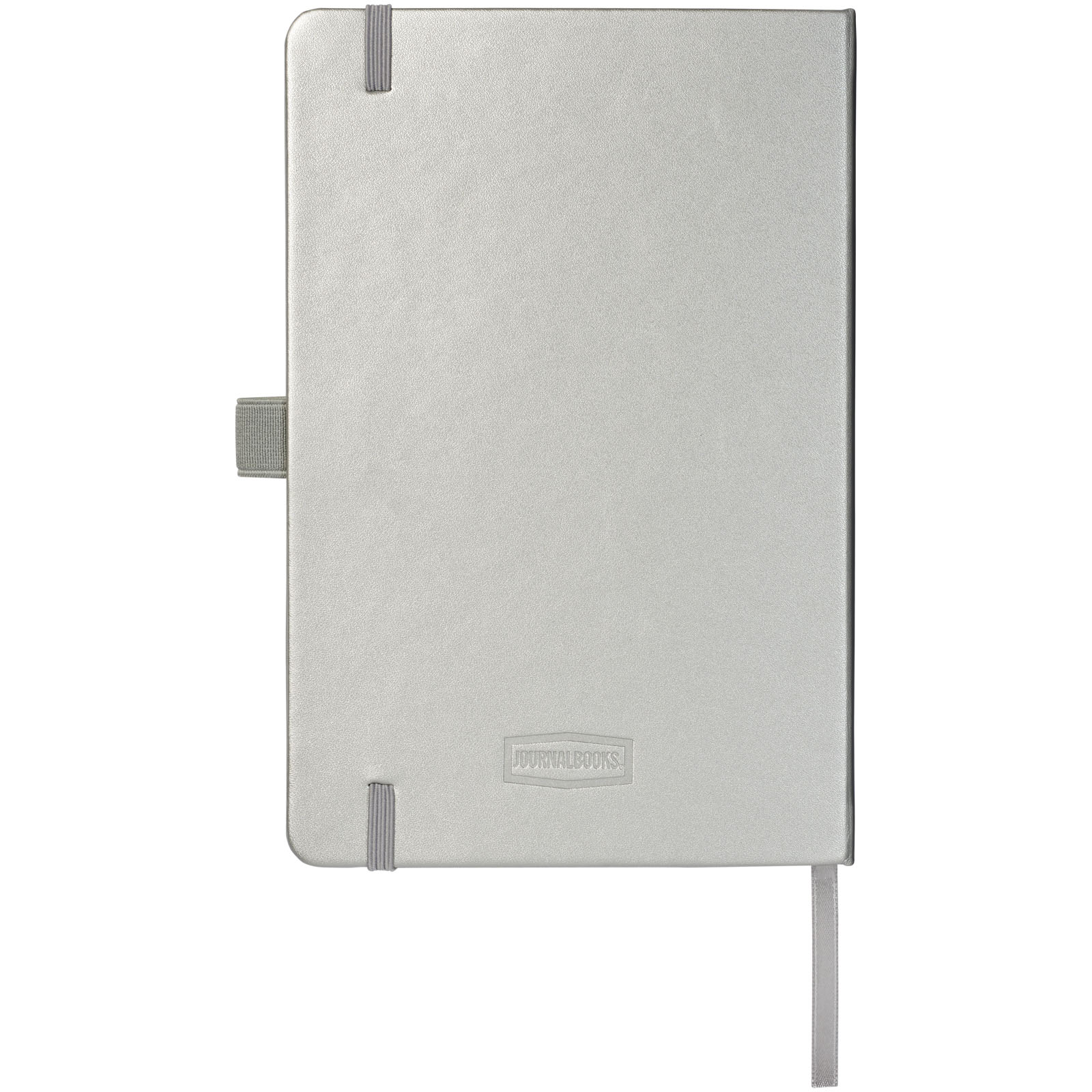 Nova A5 gebundenes Notizbuch silber