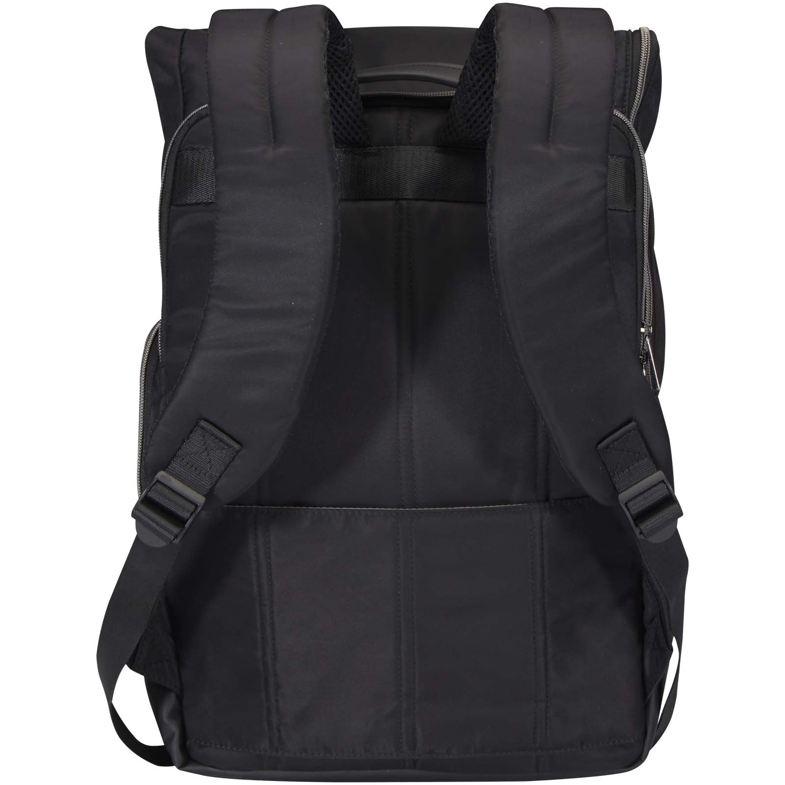 Rhine 15" Rolltop-Rucksack aus recyceltem GRS-Material 18 L schwarz