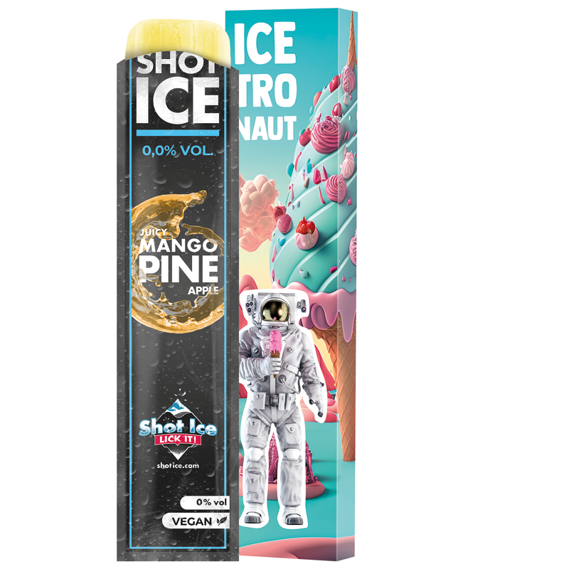 Long Box, Shot Ice - Blue Raspberry 10,5% vol.