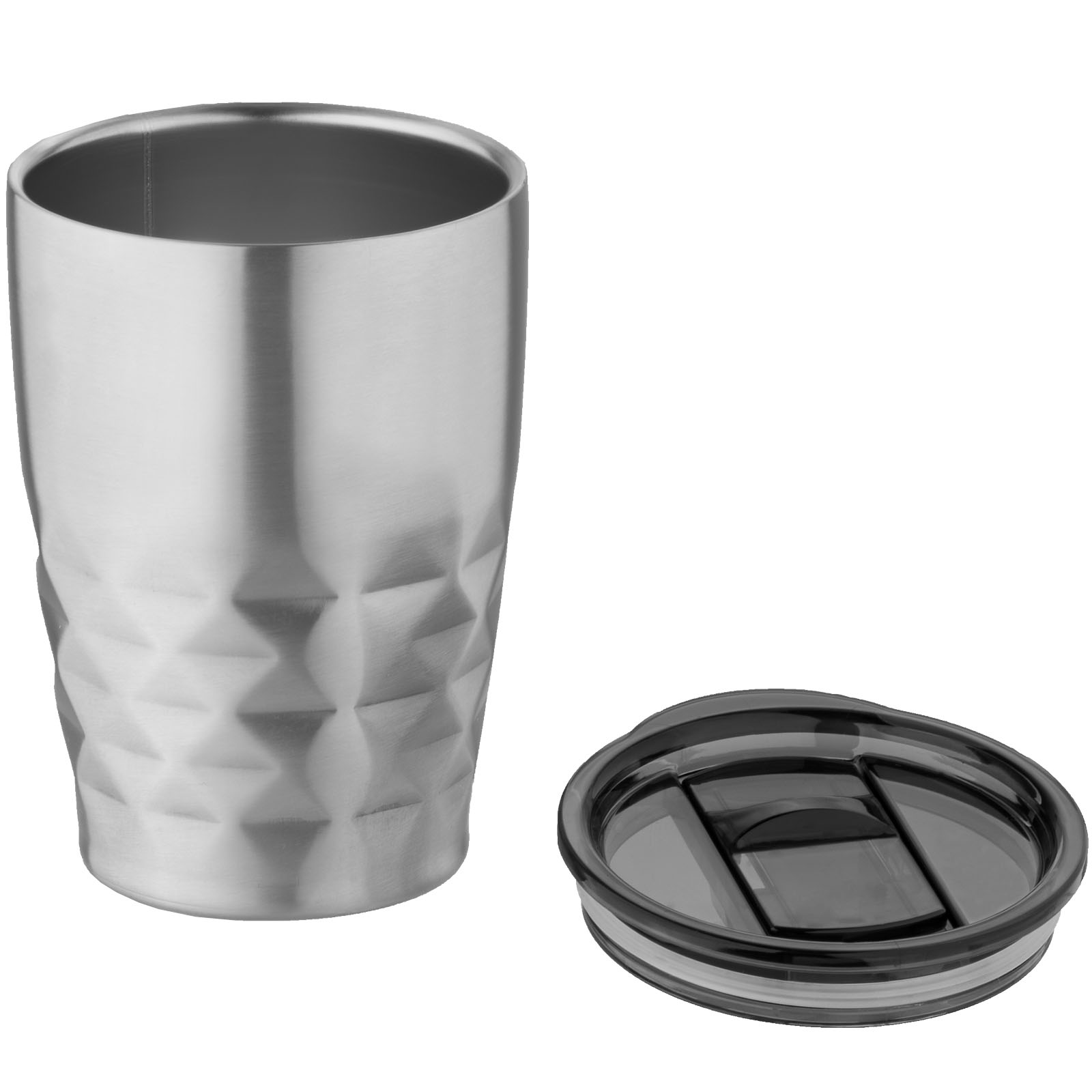 Geo 350 ml Kupfer-Vakuum Isolierbecher silber