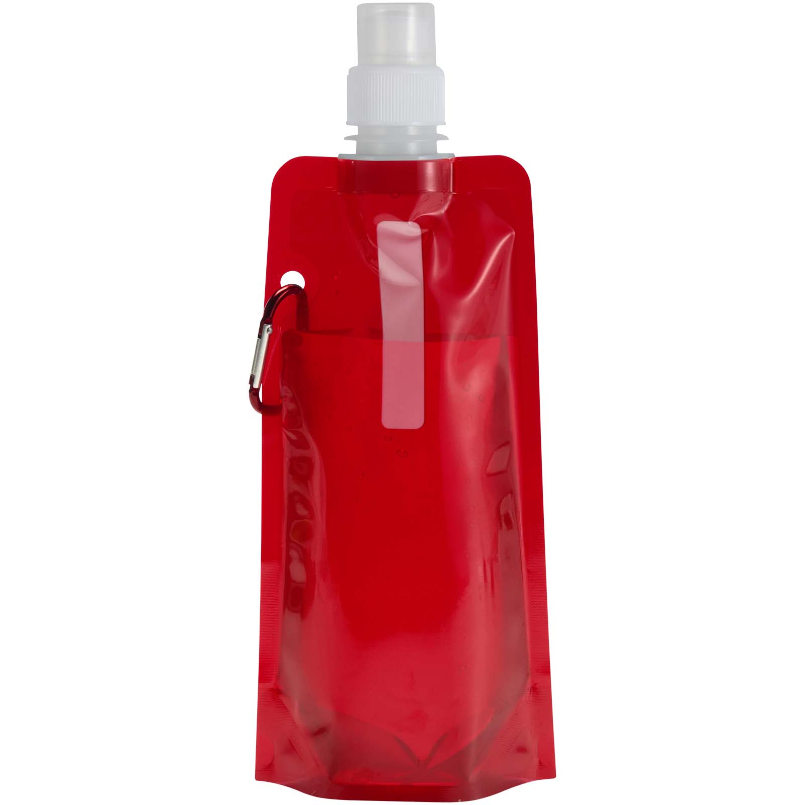 Sipzy 480 ml faltbare Wasserflasche rot