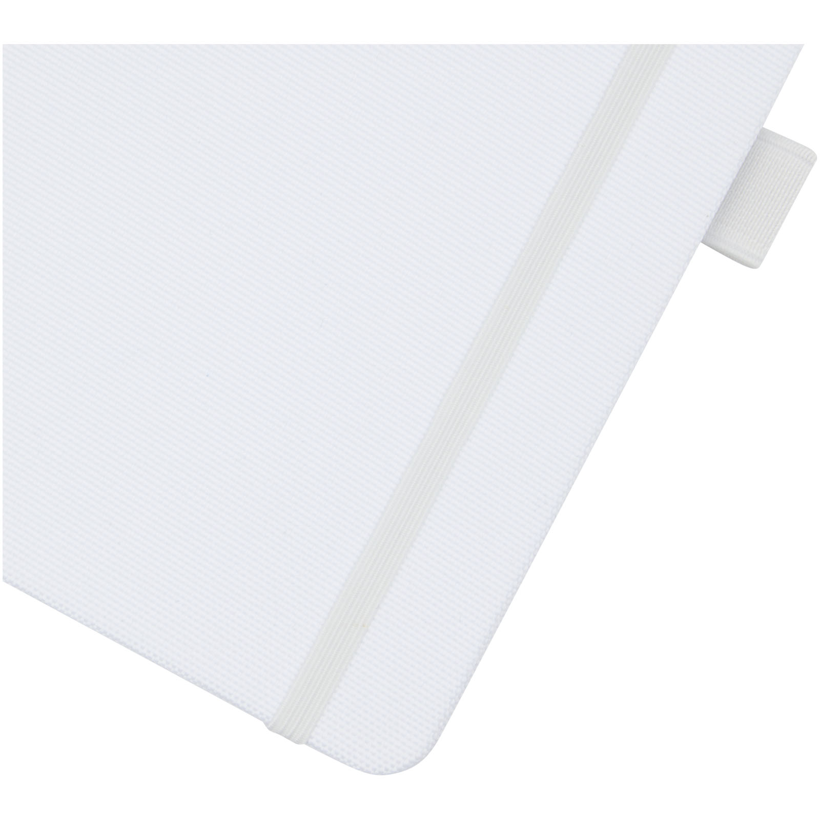 Honua A5 Notizbuch aus recyceltem Papier mit Cover aus recyceltem PET weiss