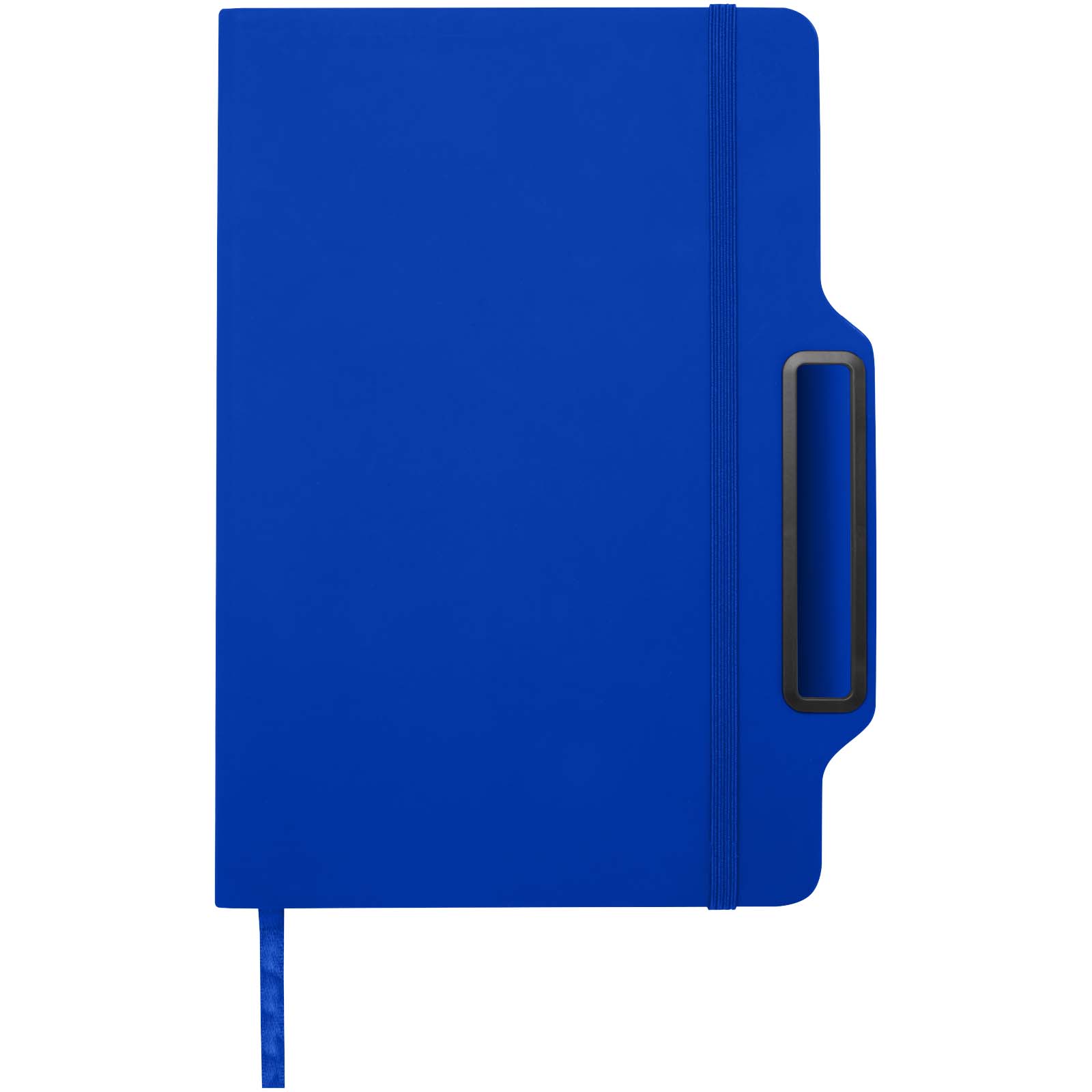 Nexus A5 Hardcover Notizbuch mit Kugelschreiber und Bleistiftset (schwarze Mine) royalblau