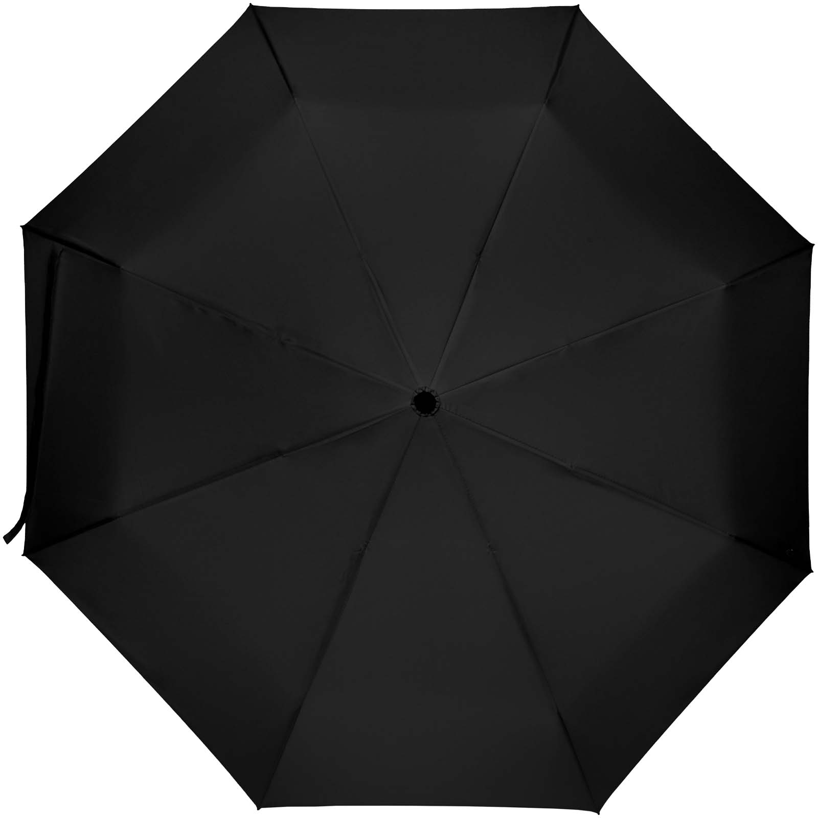 Dane 21" RPET Kompaktregenschirm schwarz