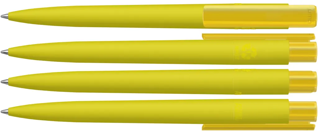 RECYCLED PET PEN PRO K transparent GUM Druckkugelschreiber