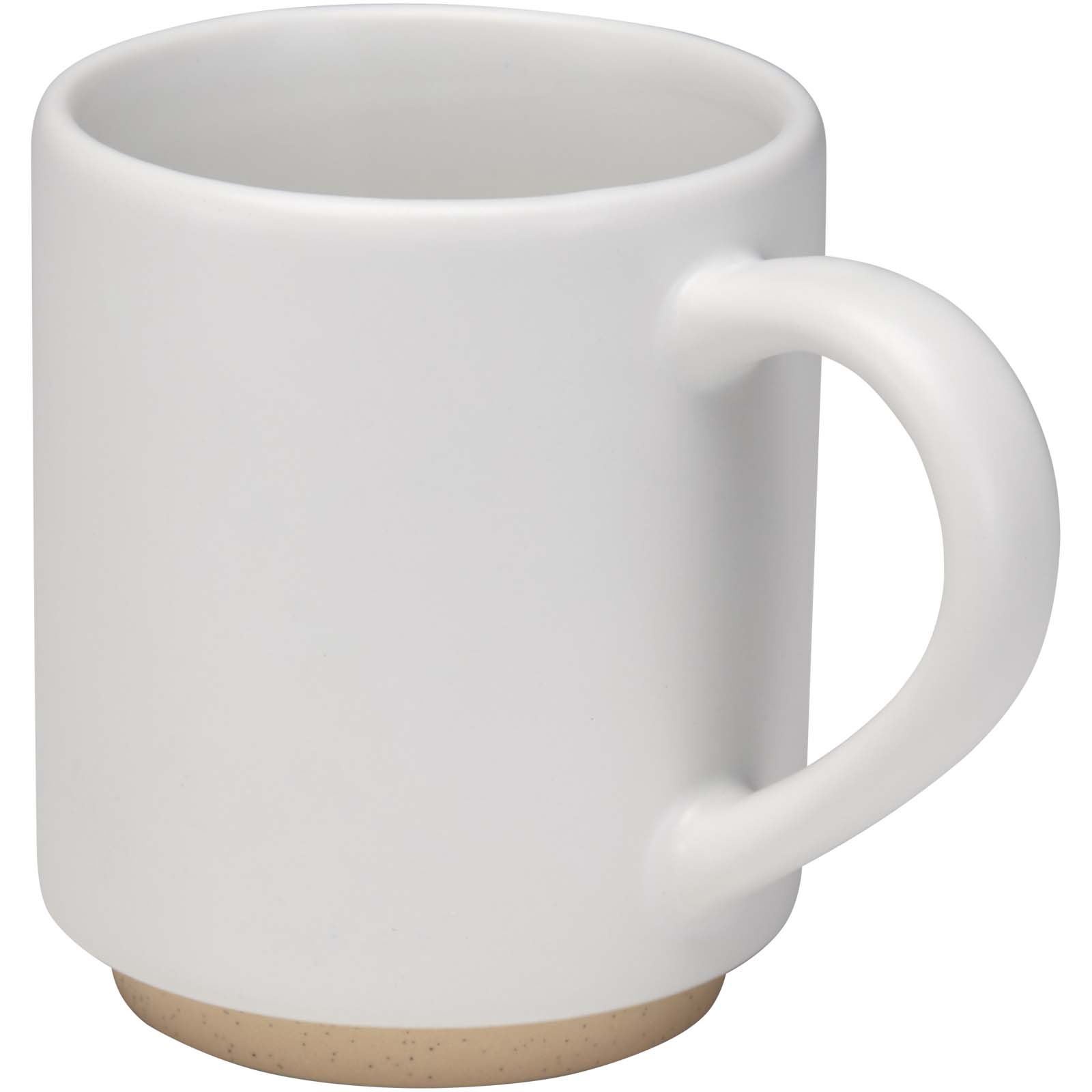 Camilla stapelbarer Keramikbecher, 180 ml, mit matter Oberfläche weiss