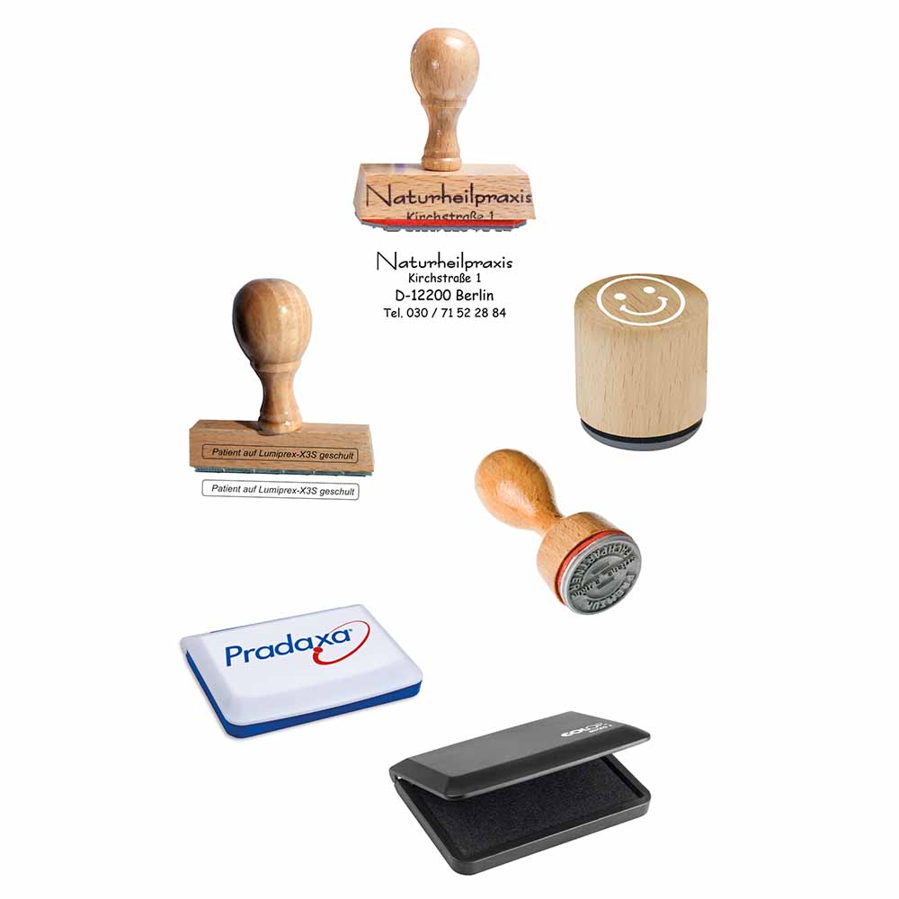Holzstempel - mit individuellem Stempel