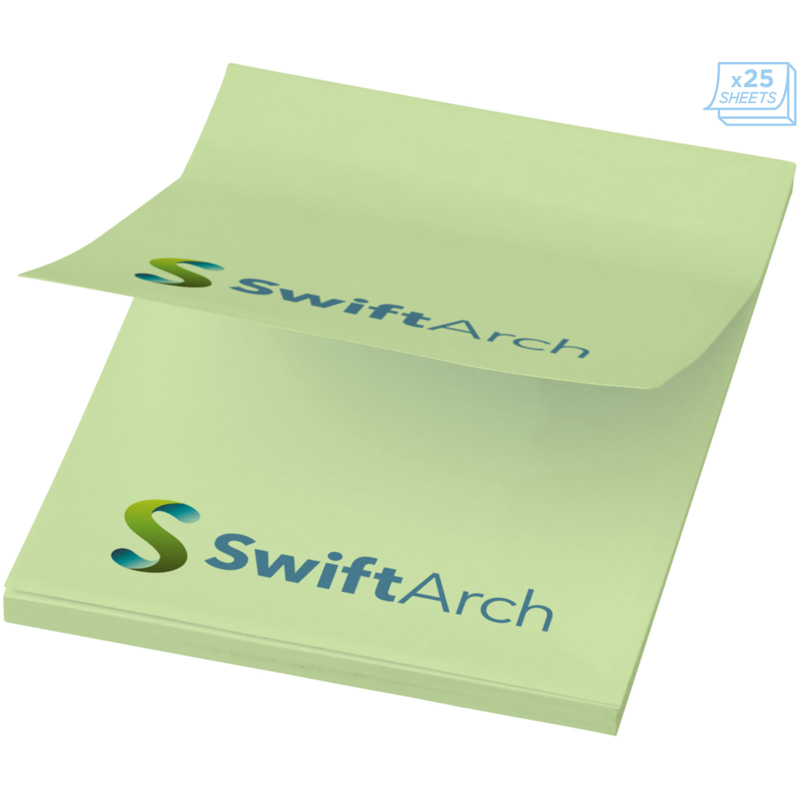 Sticky-Mate® Haftnotizen 50 x 75 mm mintgrün