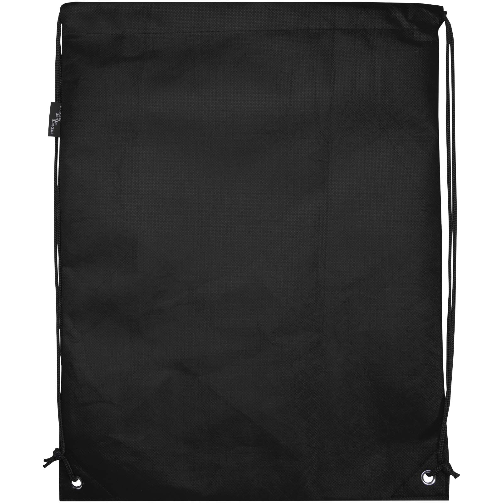 Evergreen Sportbeutel aus recyceltem GRS Non Woven 5 L schwarz