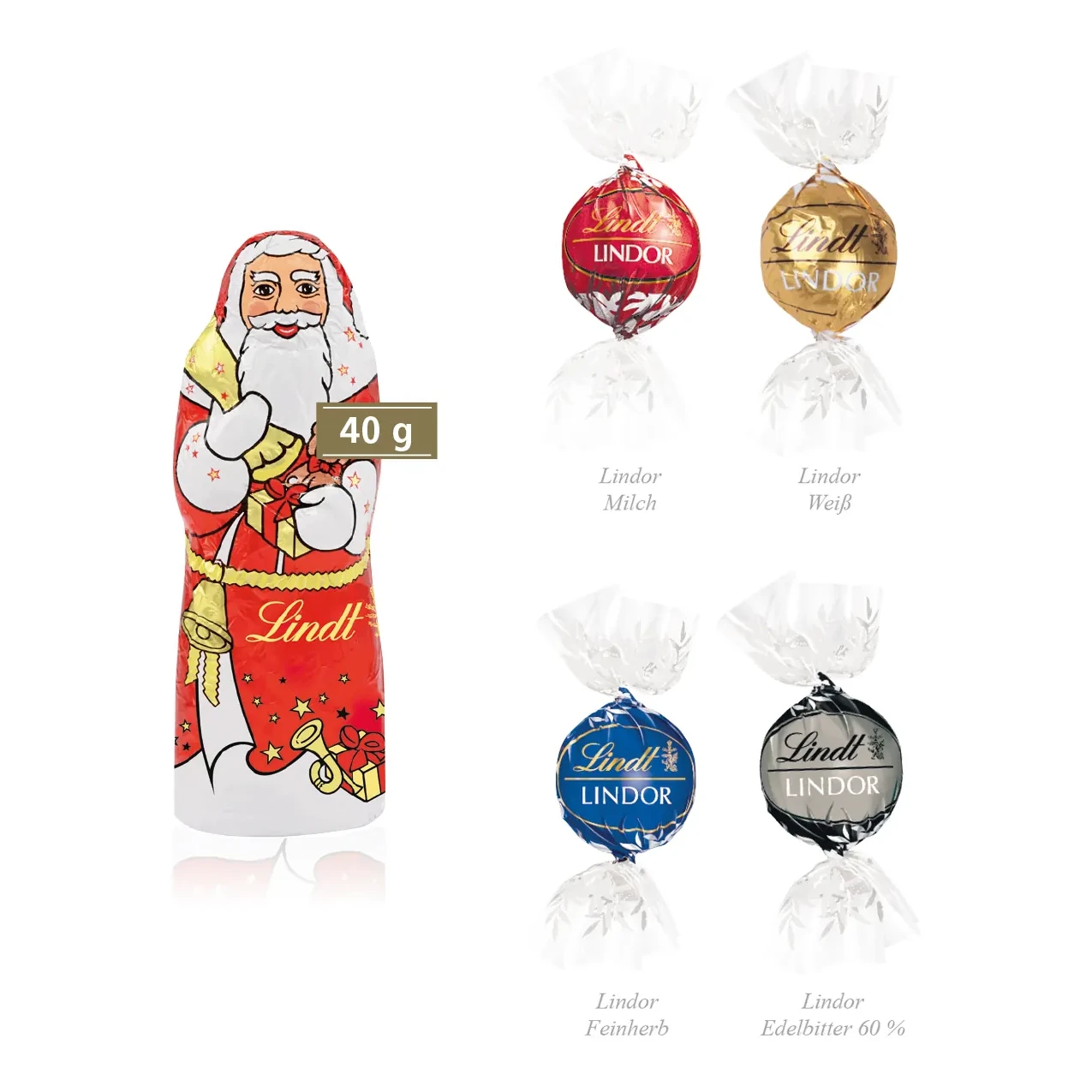 Feine Editionsmischung mit Lindt Schokolade