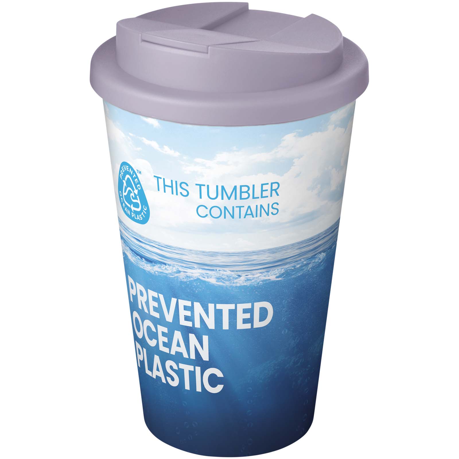 Brite-Americano® POP 350 ml isolierter Trinkbecher mit auslaufsicherem Deckel fliederfarben