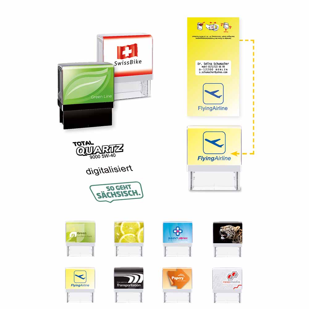 Stempelautomat "Printer Line Uni" - Printer 20 - mit Digitaldruck