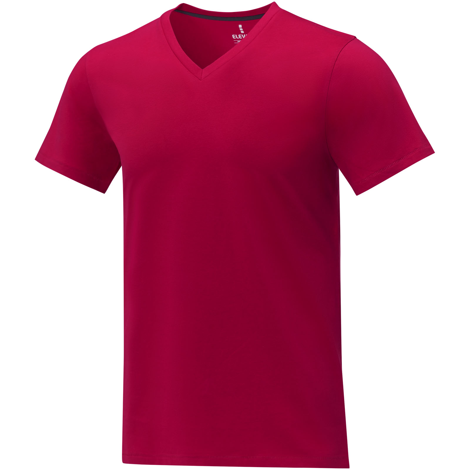 Somoto T-Shirt mit V-Ausschnitt für Herren rot