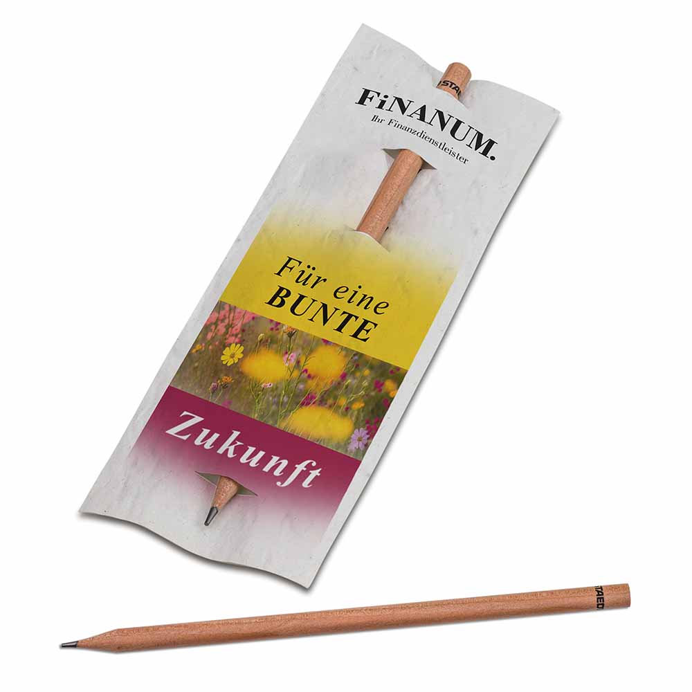 Bleistift im Samenpapieretui - Ostern