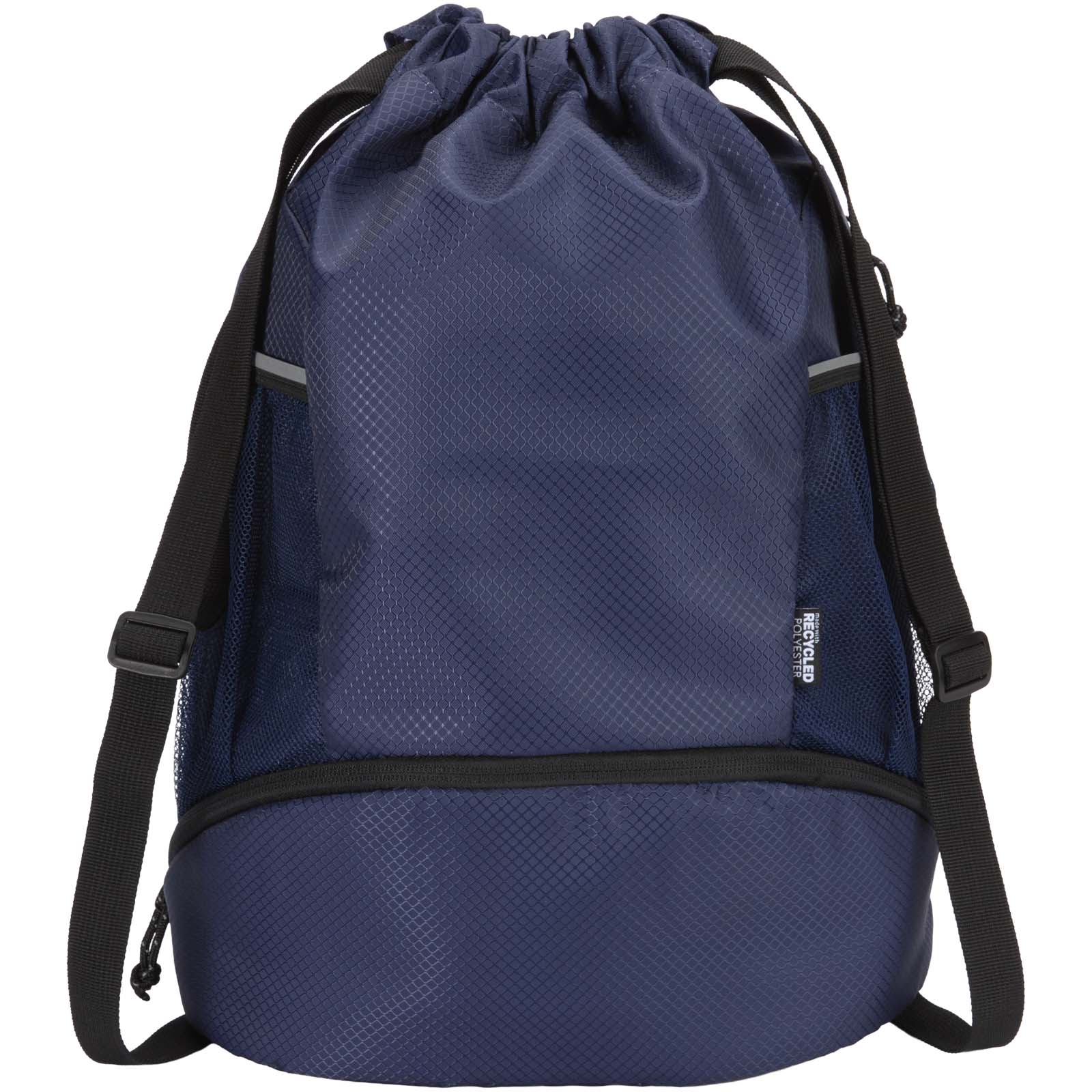 Varyon GRS-recycelter Sportbeutel mit Bodenfach 18 L navy