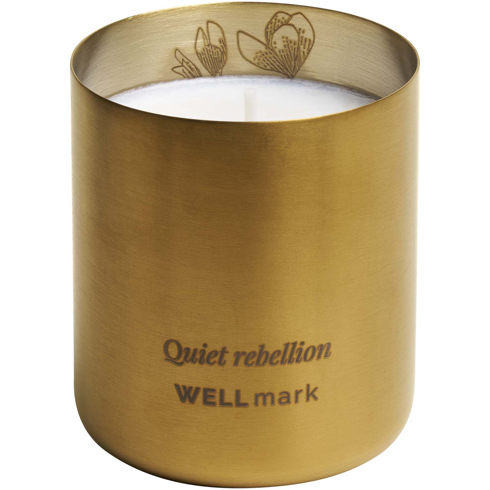 Wellmark Duftkerze gold