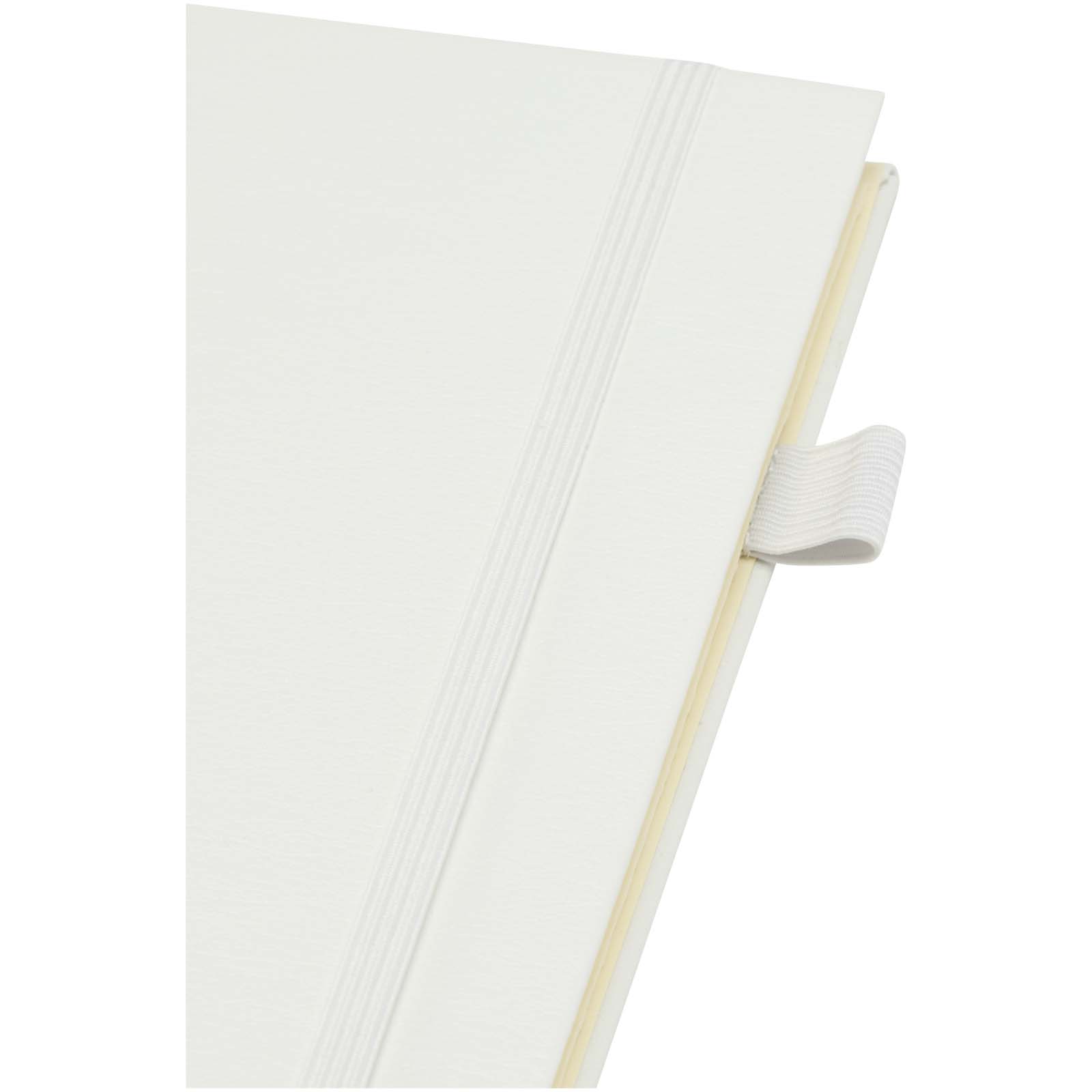 Liss A5 Hardcover Spiralnotizbuch aus recyceltem Kunststoff weiss