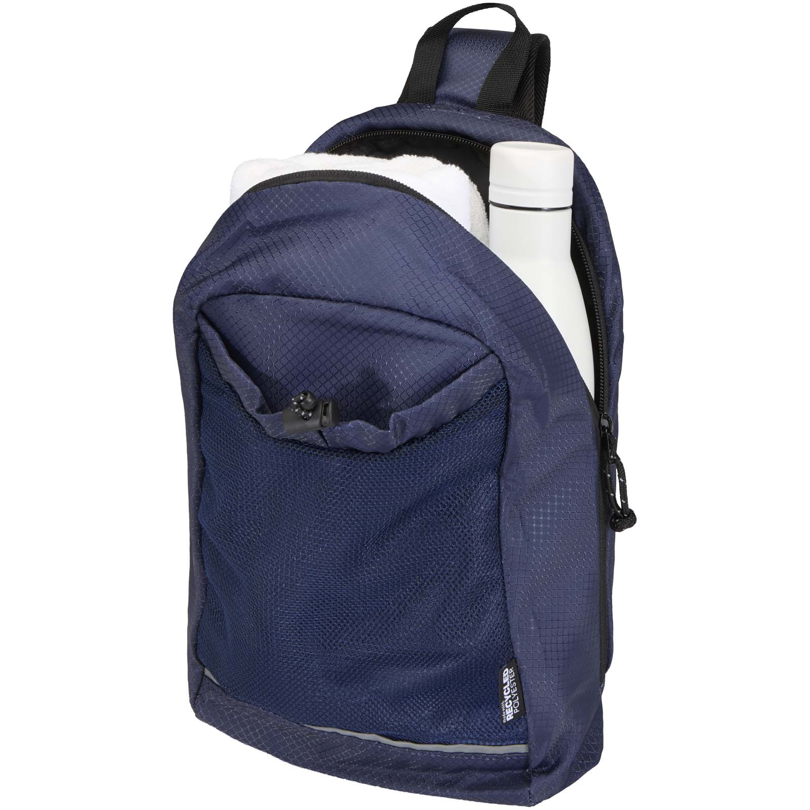 Varyon GRS-recycelter Schulterrucksack navy