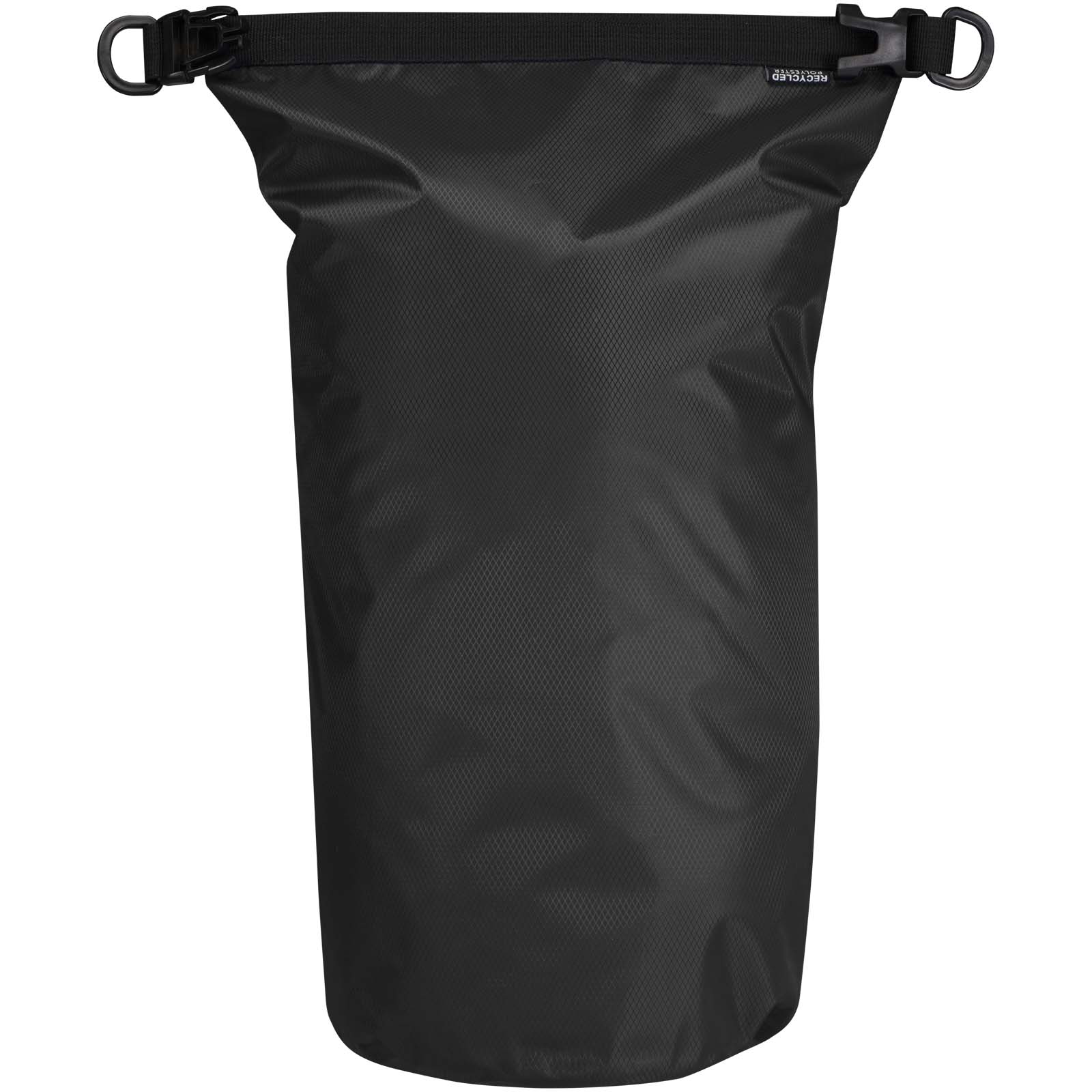 Camper recycelte, wasserdichte Reisetasche, 10 l schwarz