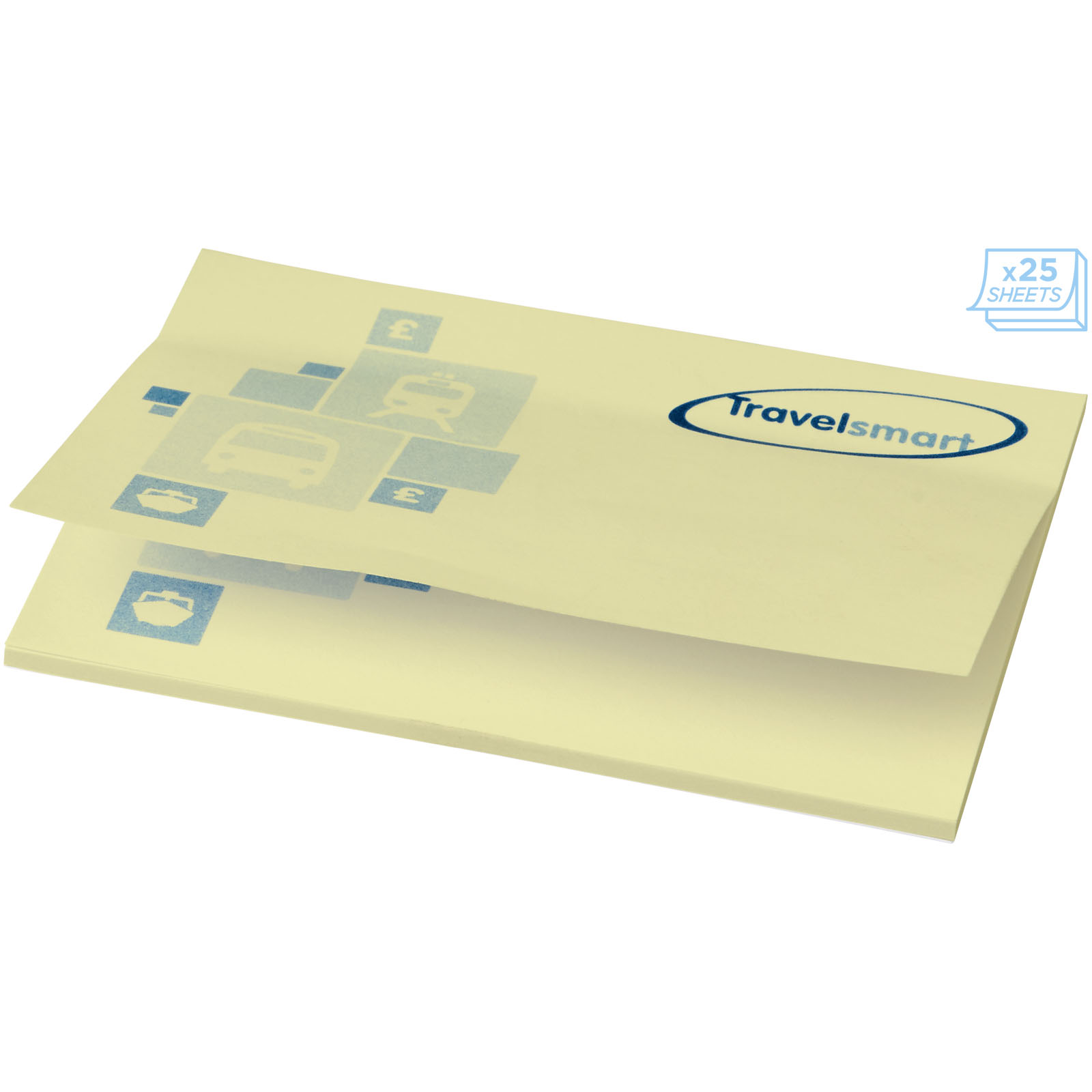Sticky-Mate® Haftnotizen 100 x 75 mm hellgelb