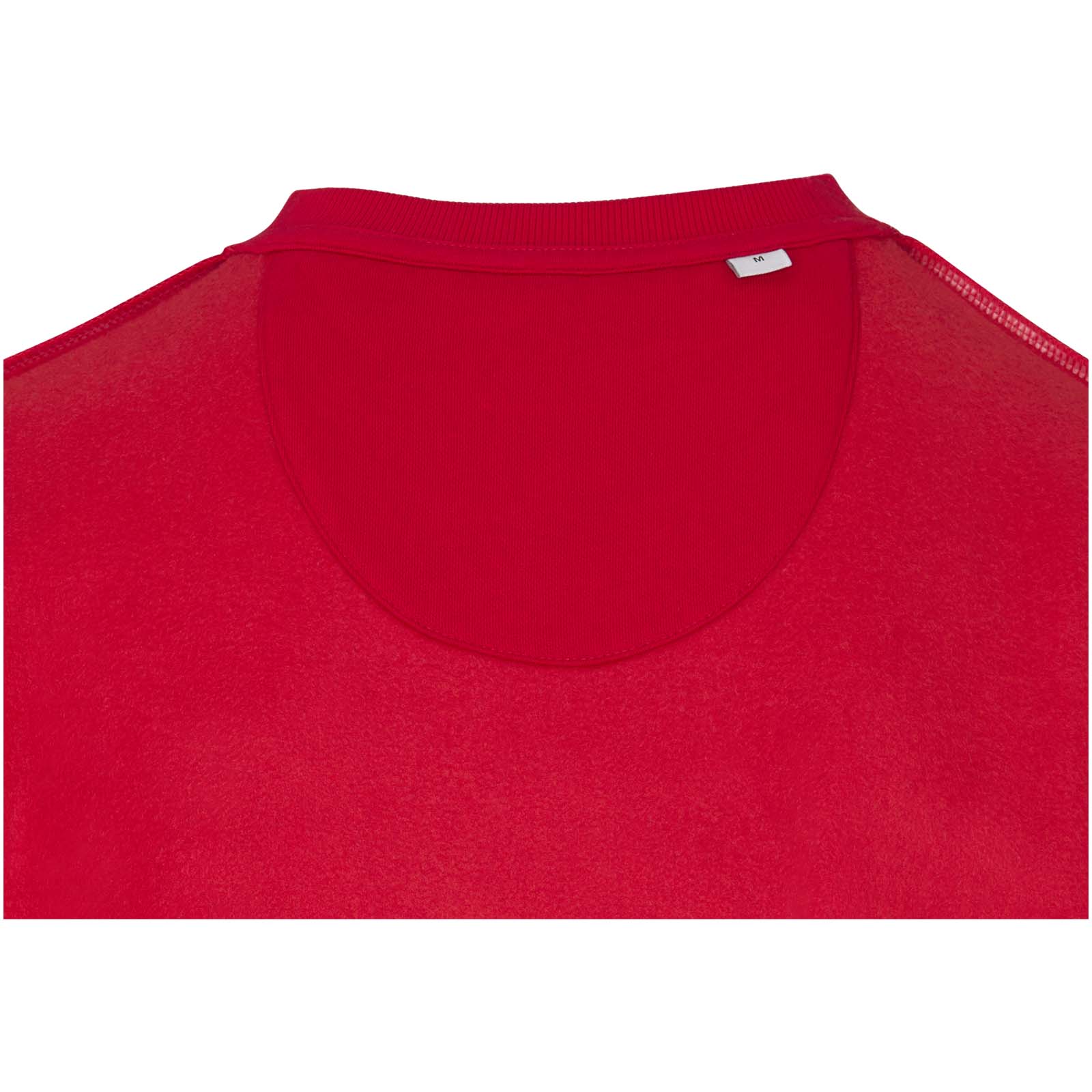Jasper 280 g/m² Pullover mit Rundhalsausschnitt aus recycelter Bio Baumwolle (OCS), unisex rot