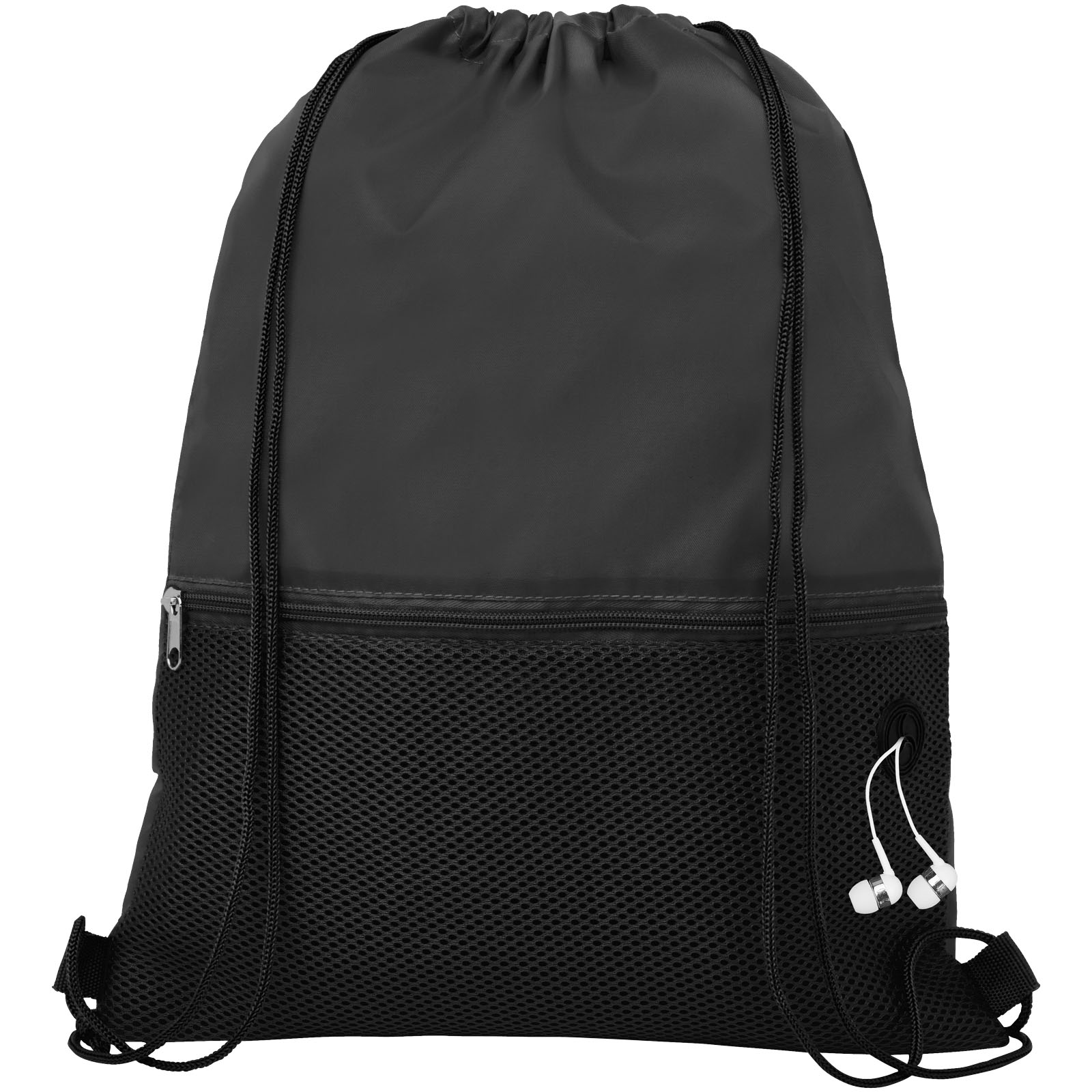 Oriole Netz-Turnbeutel 5L schwarz