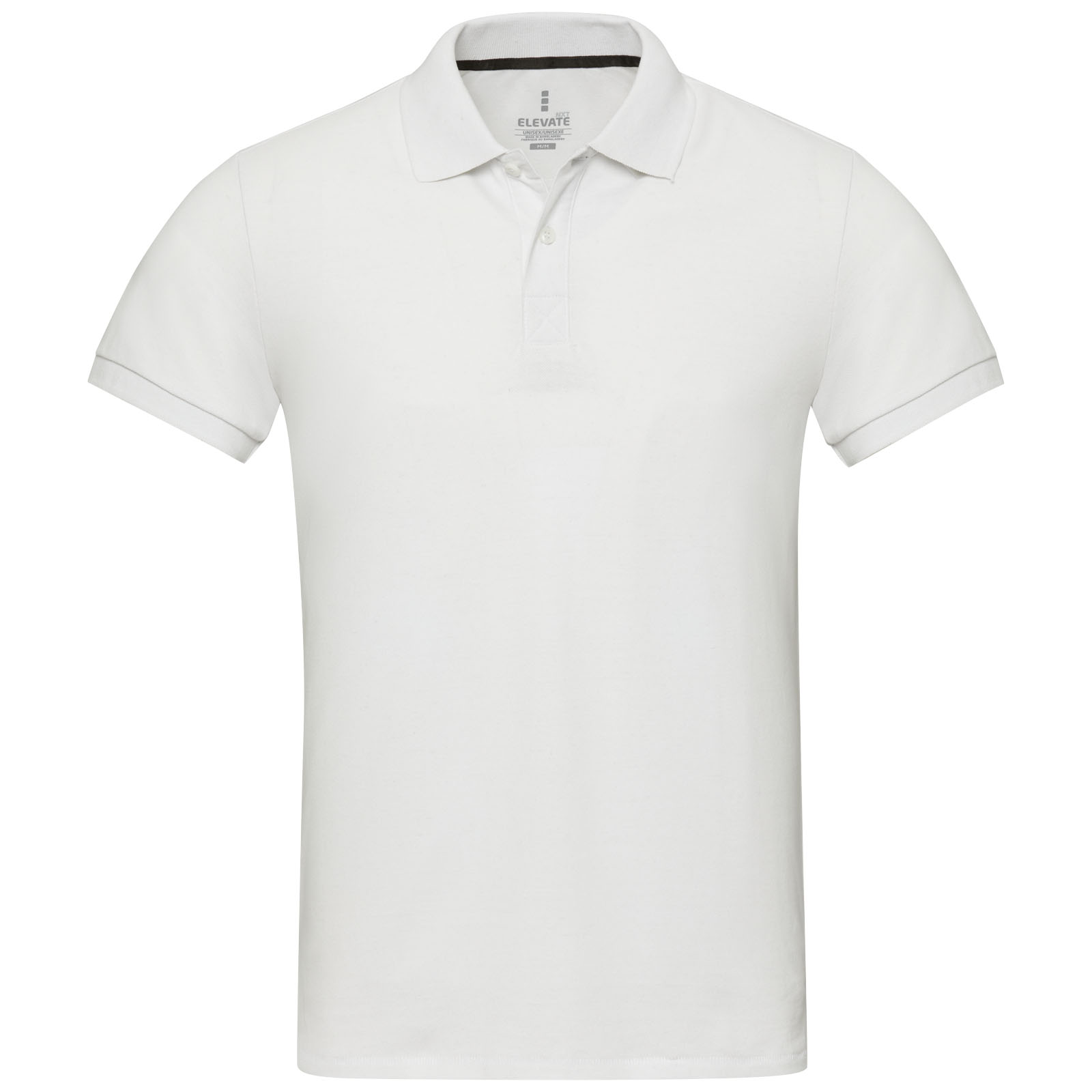 Emerald 200 g/m² Aware™ Polo Unisex aus recyceltem Material weiss