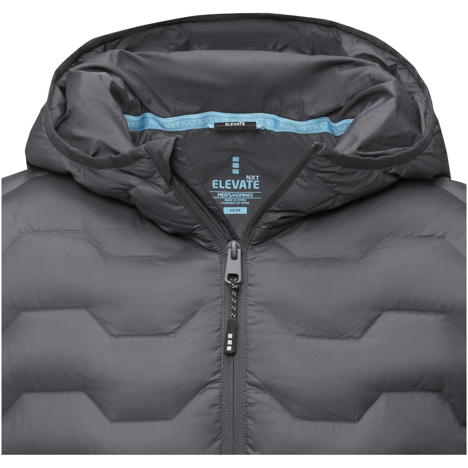 Petalite GRS Daunenjacke aus recyceltem Material für Herren storm grey