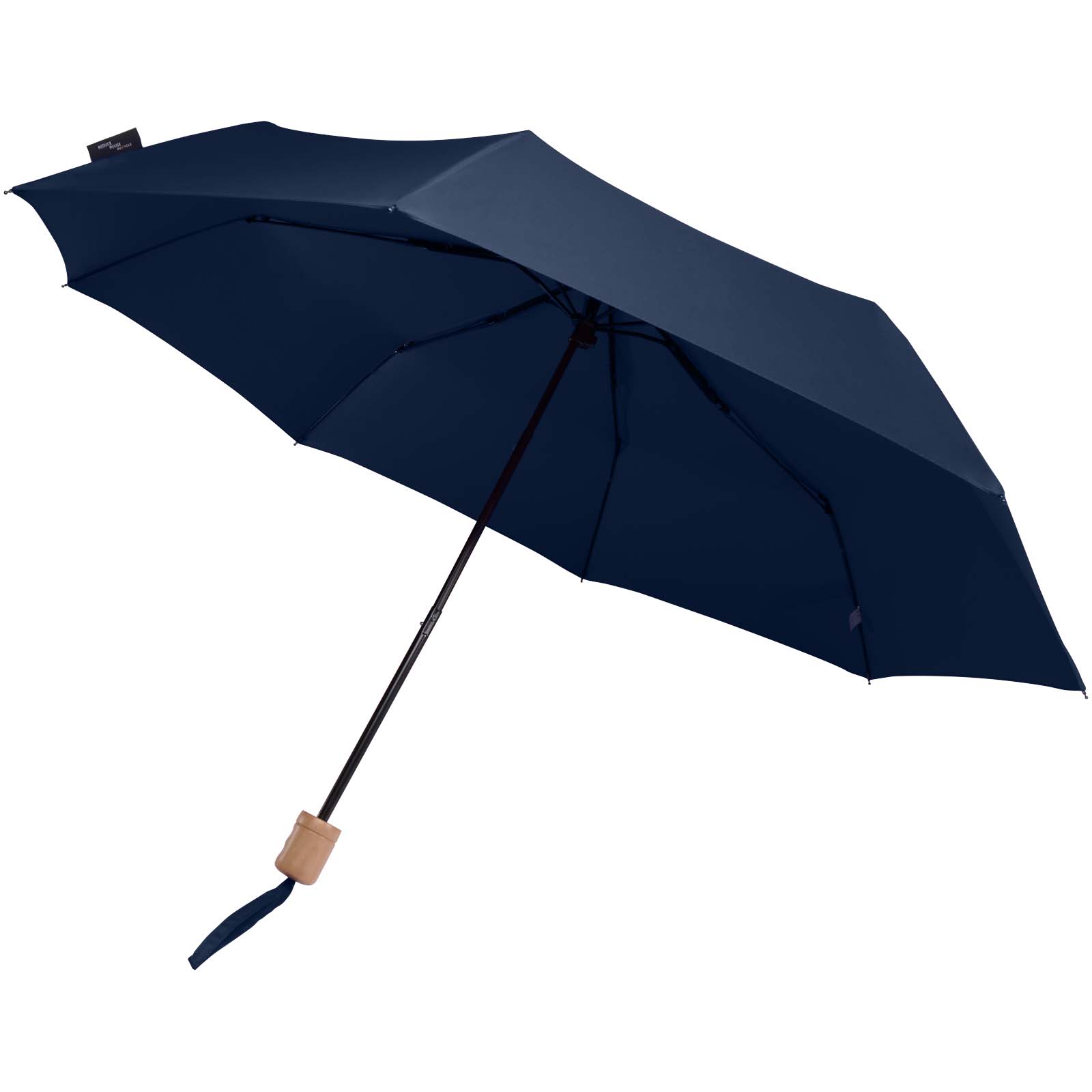 Dane 21" RPET Kompaktregenschirm navy