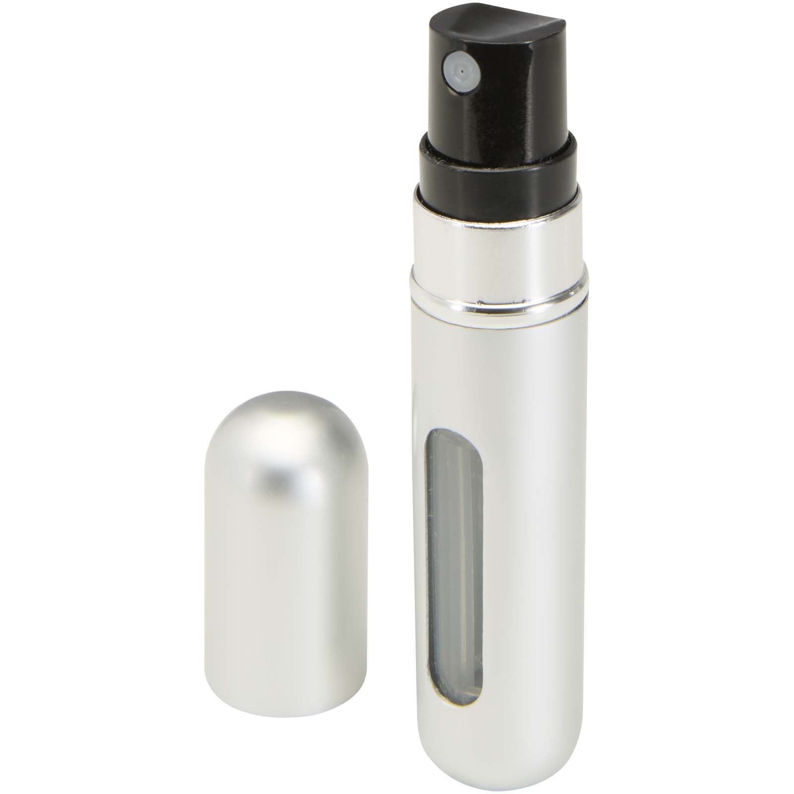 Filla 5 ml tragbare nachfüllbare Parfümflasche mattsilber