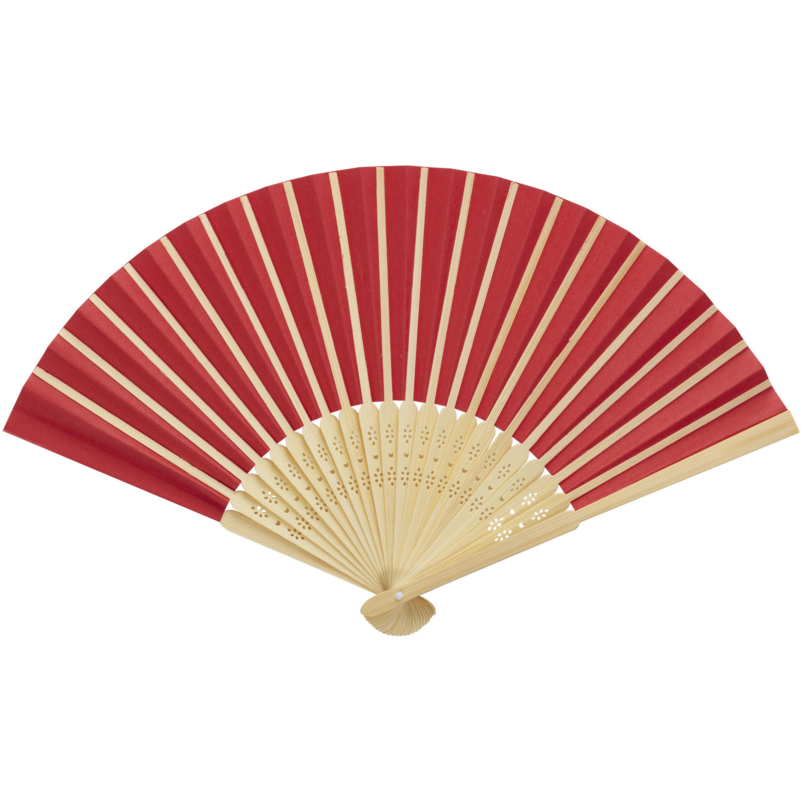 Carmen Handfächer rot