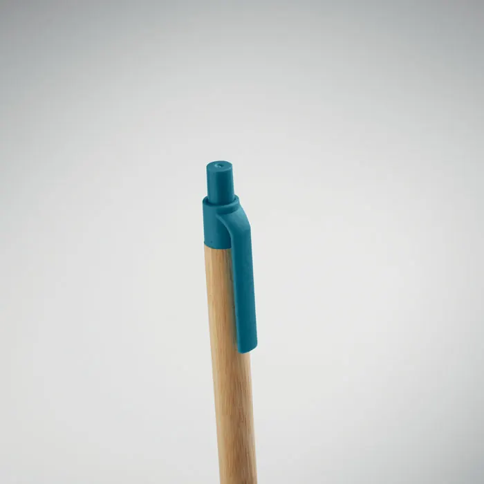 Druckkugelschreiber mit Bambus