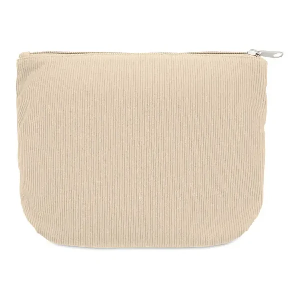 Kosmetiktasche Kord-Polyester