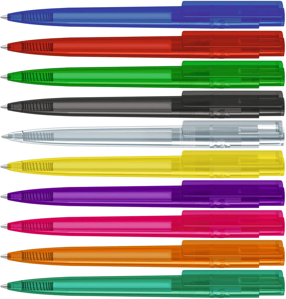 RECYCLED PET PEN PRO transparent Druckkugelschreiber