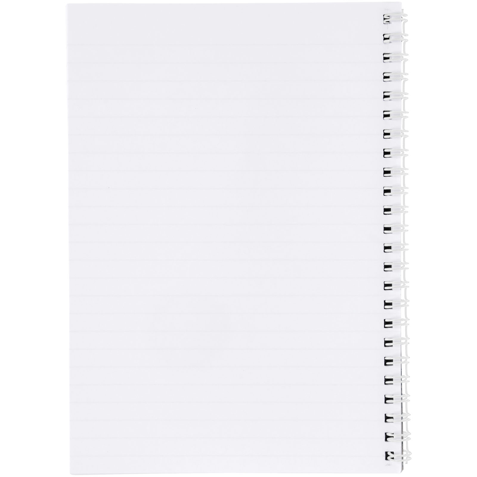 Desk-Mate® A5 Notizbuch mit Kunststoff Cover und Spiralbindung weiss