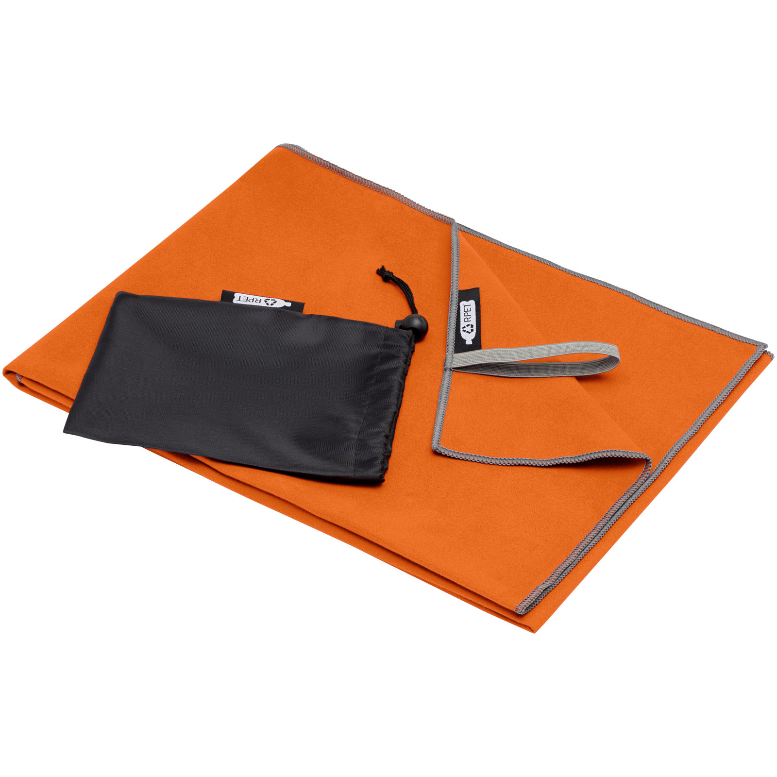 Pieter ultraleichtes und schnell trocknendes GRS Handtuch 50 × 100 cm orange