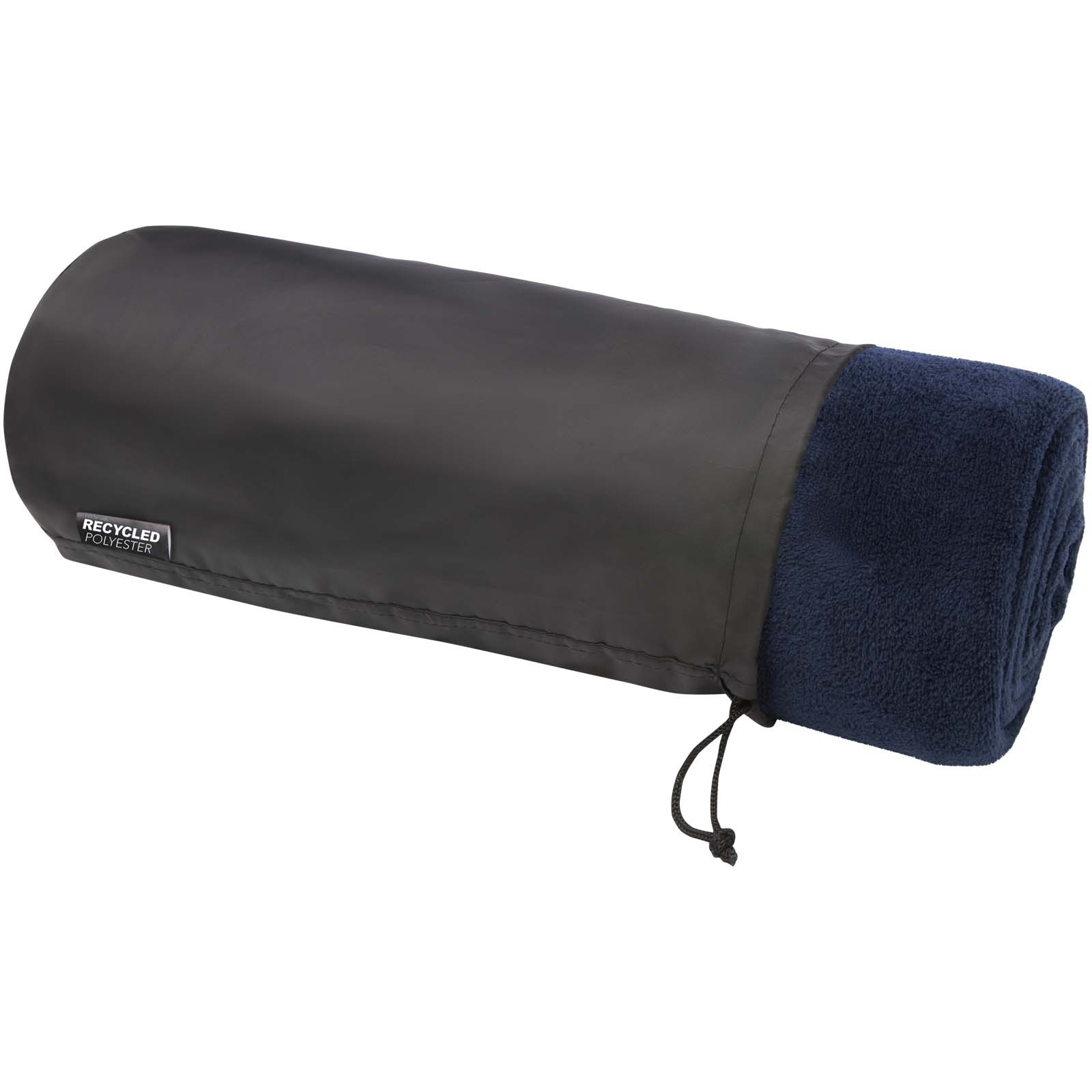Lily GRS zertifizierte, RPET Decke aus Coral Fleece dunkelblau