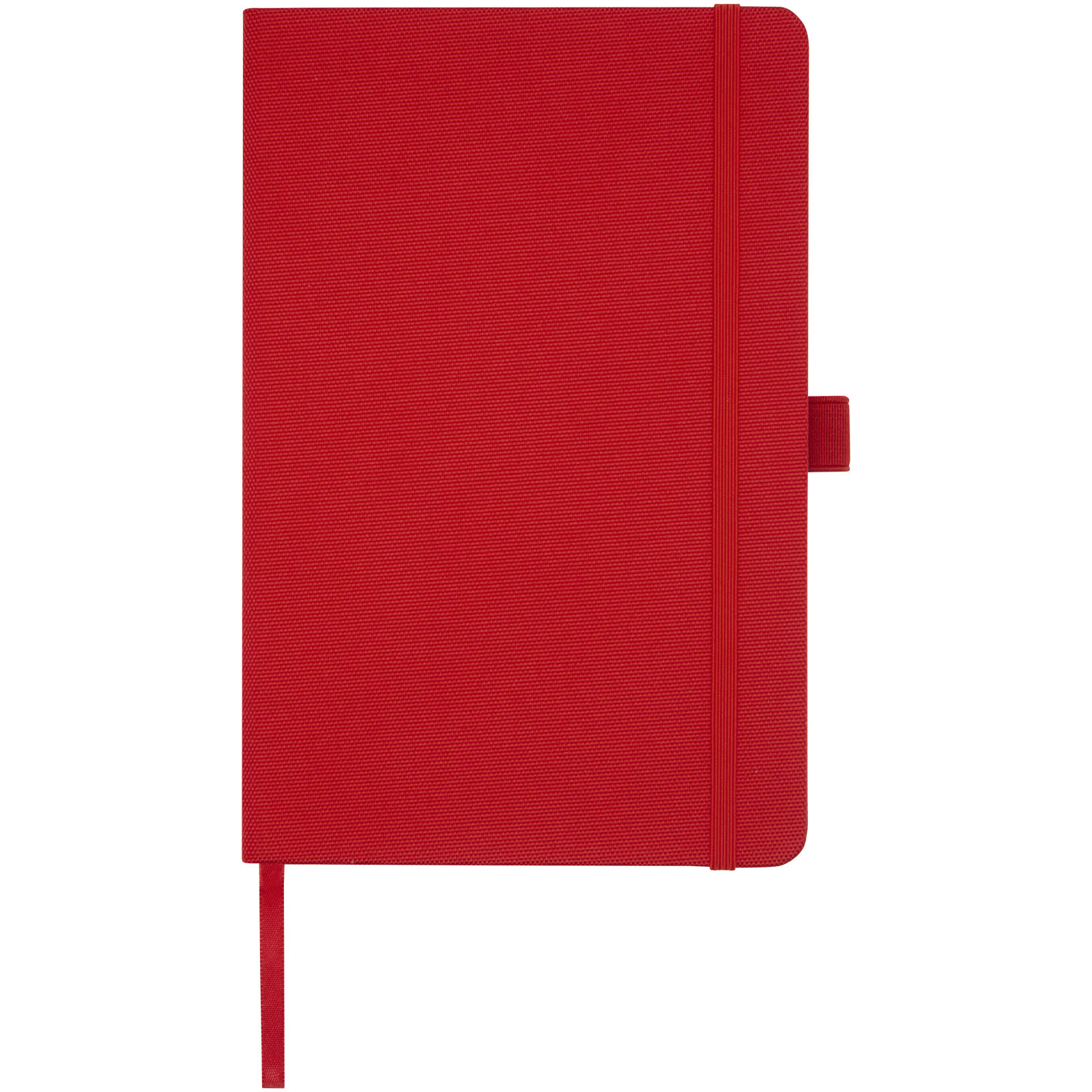 Honua A5 Notizbuch aus recyceltem Papier mit Cover aus recyceltem PET rot