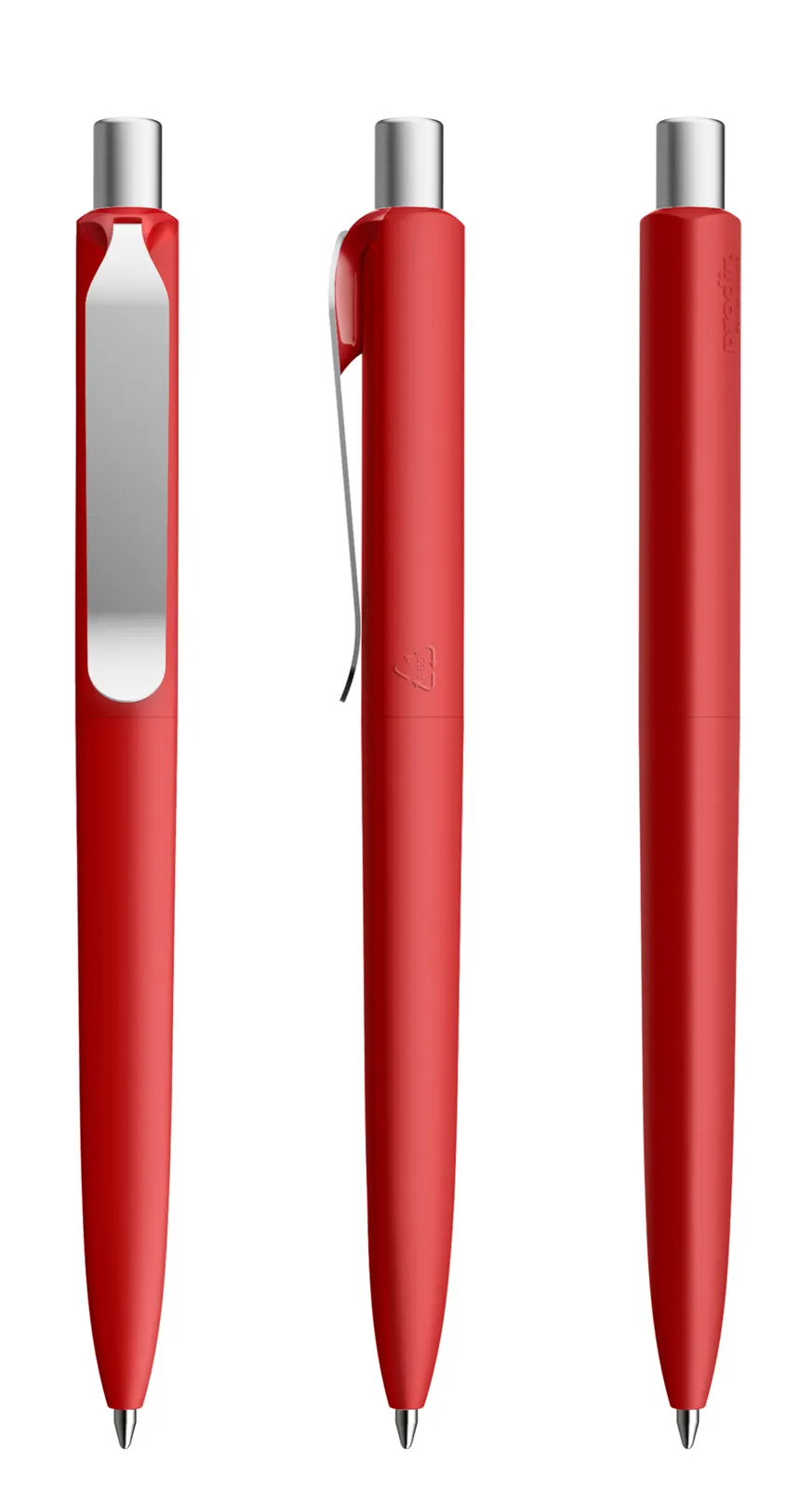 prodir DS8 Soft Touch PSR Push Kugelschreiber, Satin-/Chrom-Finish