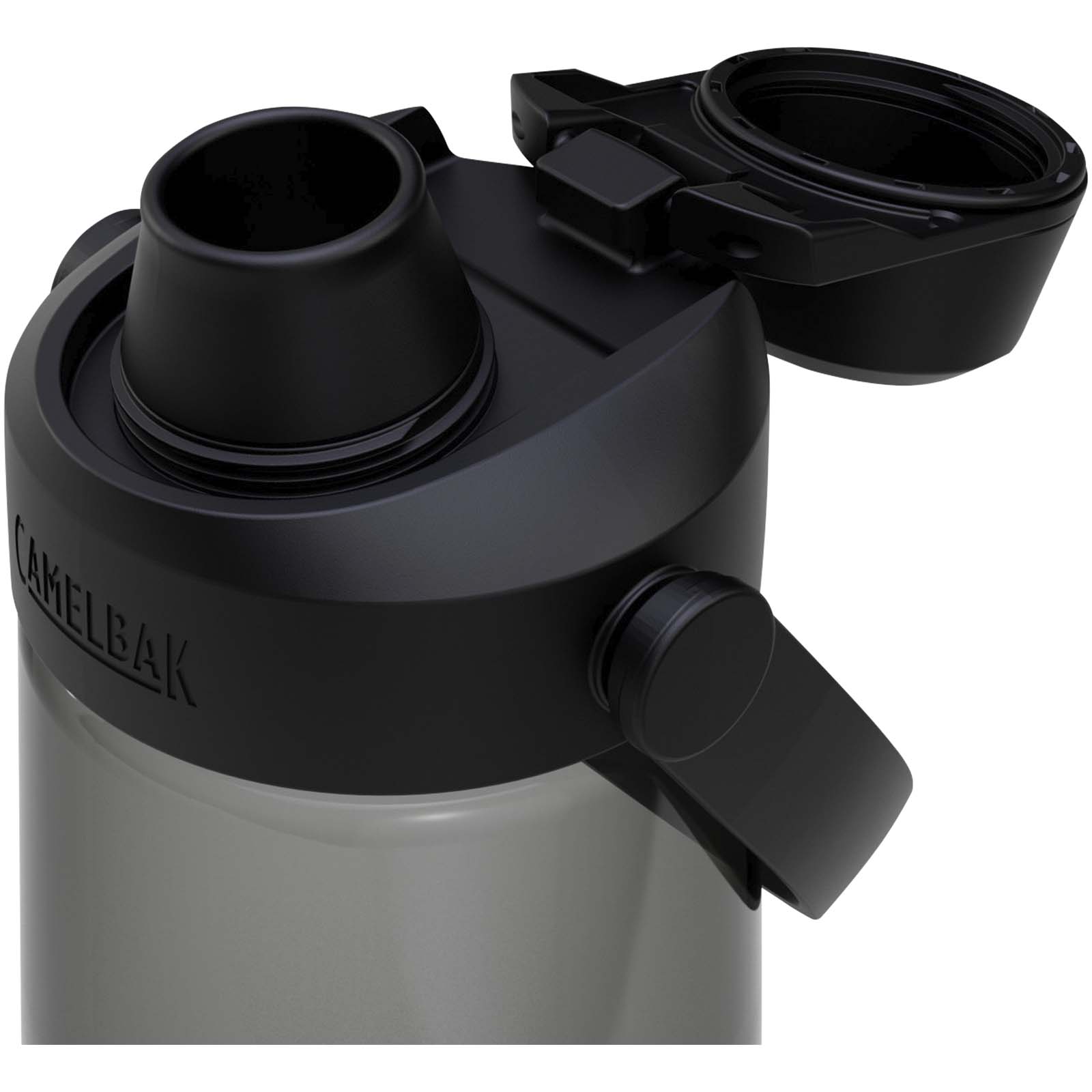 Camelbak® Thrive Chug 740 ml Tritan Renew Trinkflasche mit Schraubverschluss charcoal