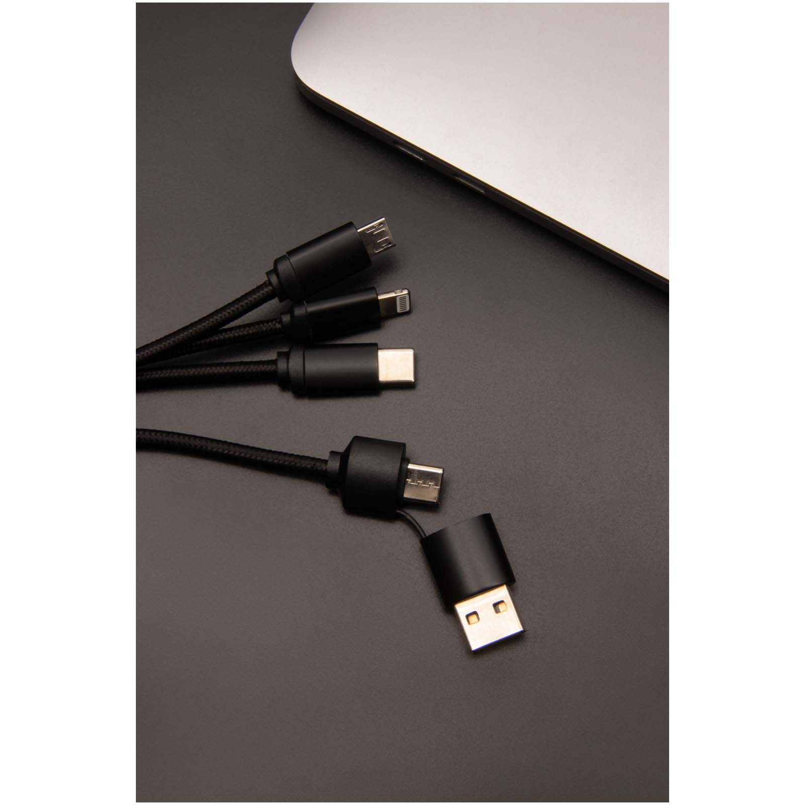 SCX.design C13 20W 5-in-1 Ladekabel schwarz