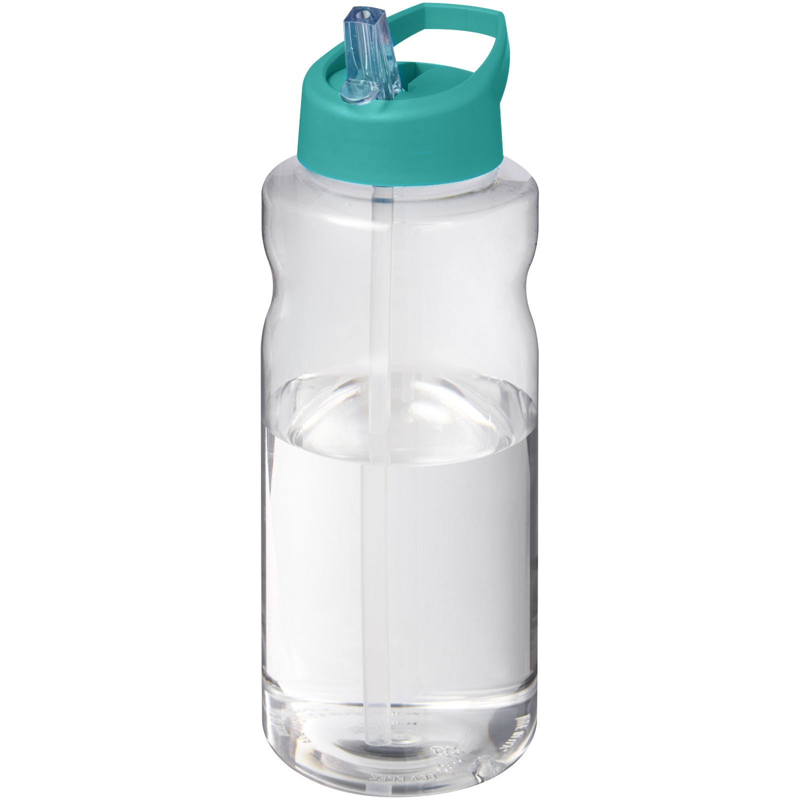 H2O Active® Big Base 1L Sportflasche mit Ausgussdeckel aquablau