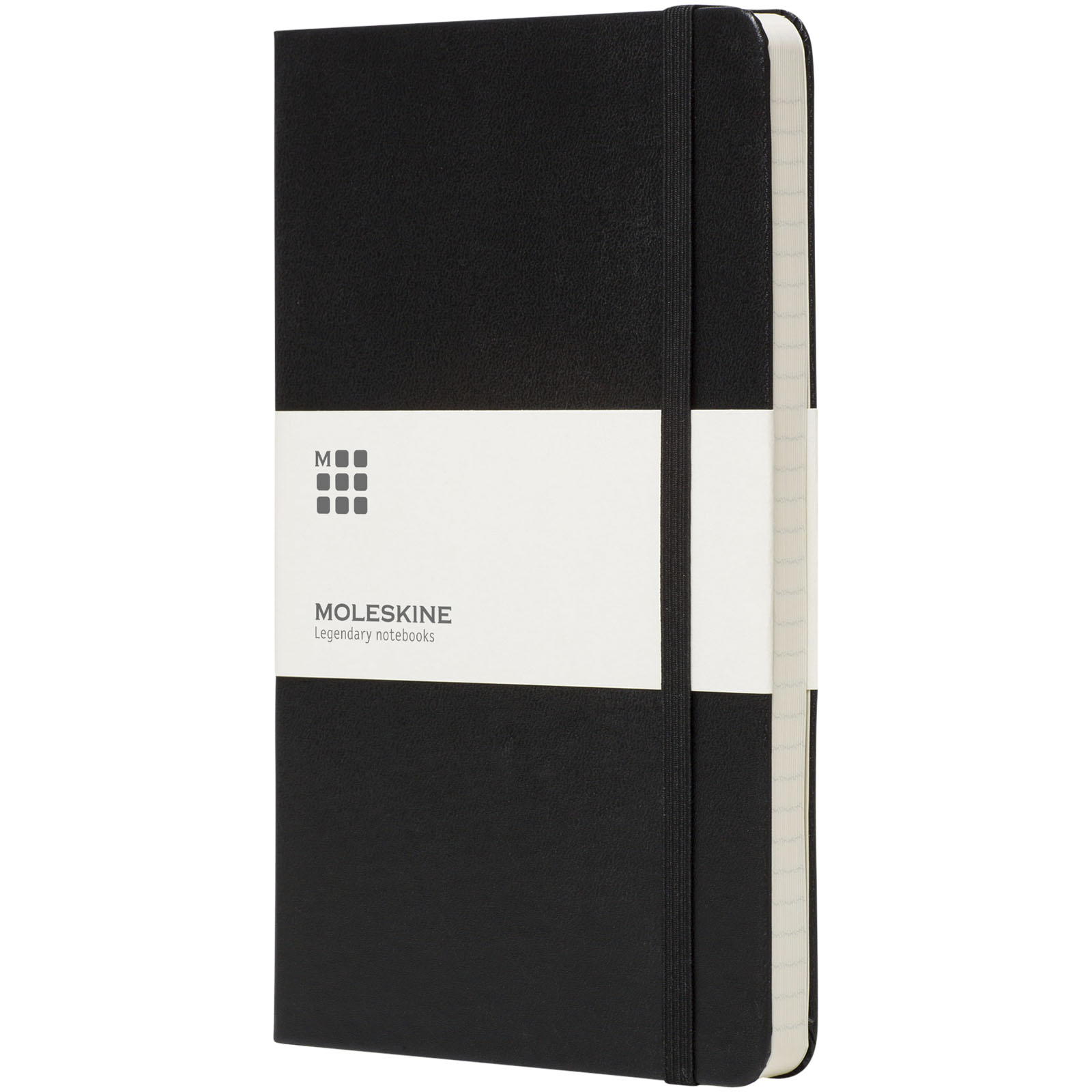Moleskine Classic Hardcover Notizbuch Taschenformat – liniert schwarz