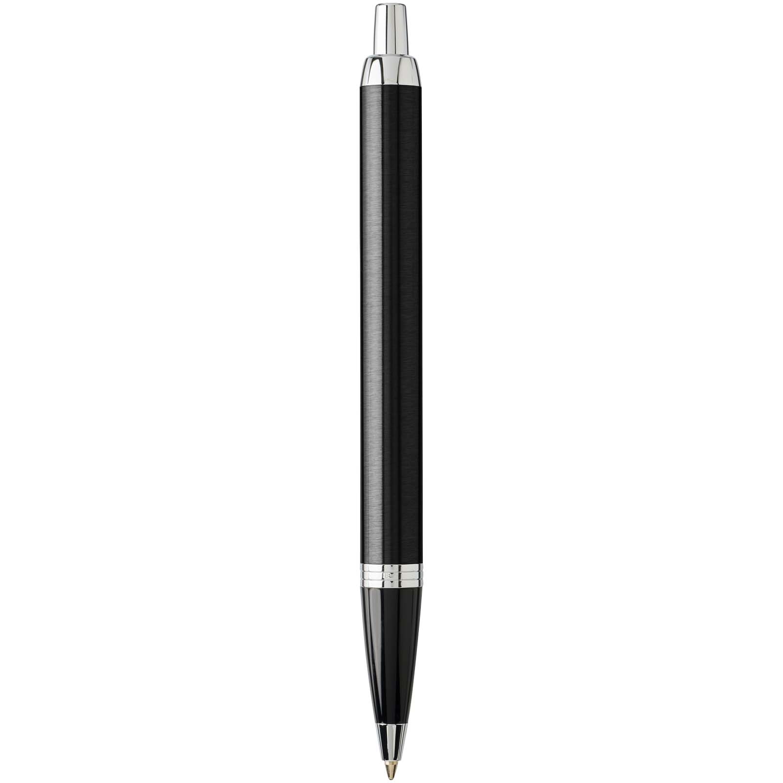 Parker IM Kugelschreiber (blaue Mine) schwarz, chrom